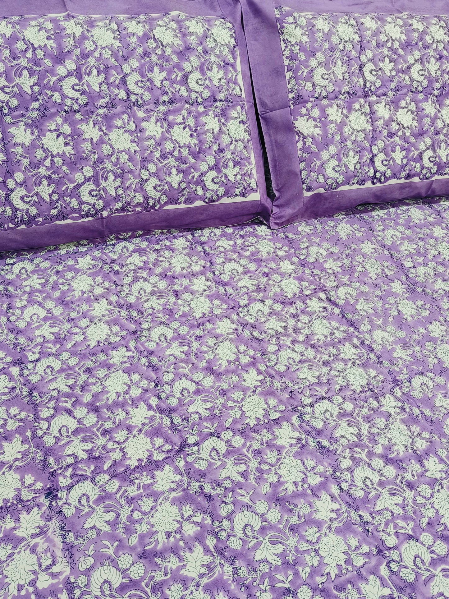FRESH ARRIVAL Handblock Printed Premium Bedsheets (Dispatch Time 24 Hours)