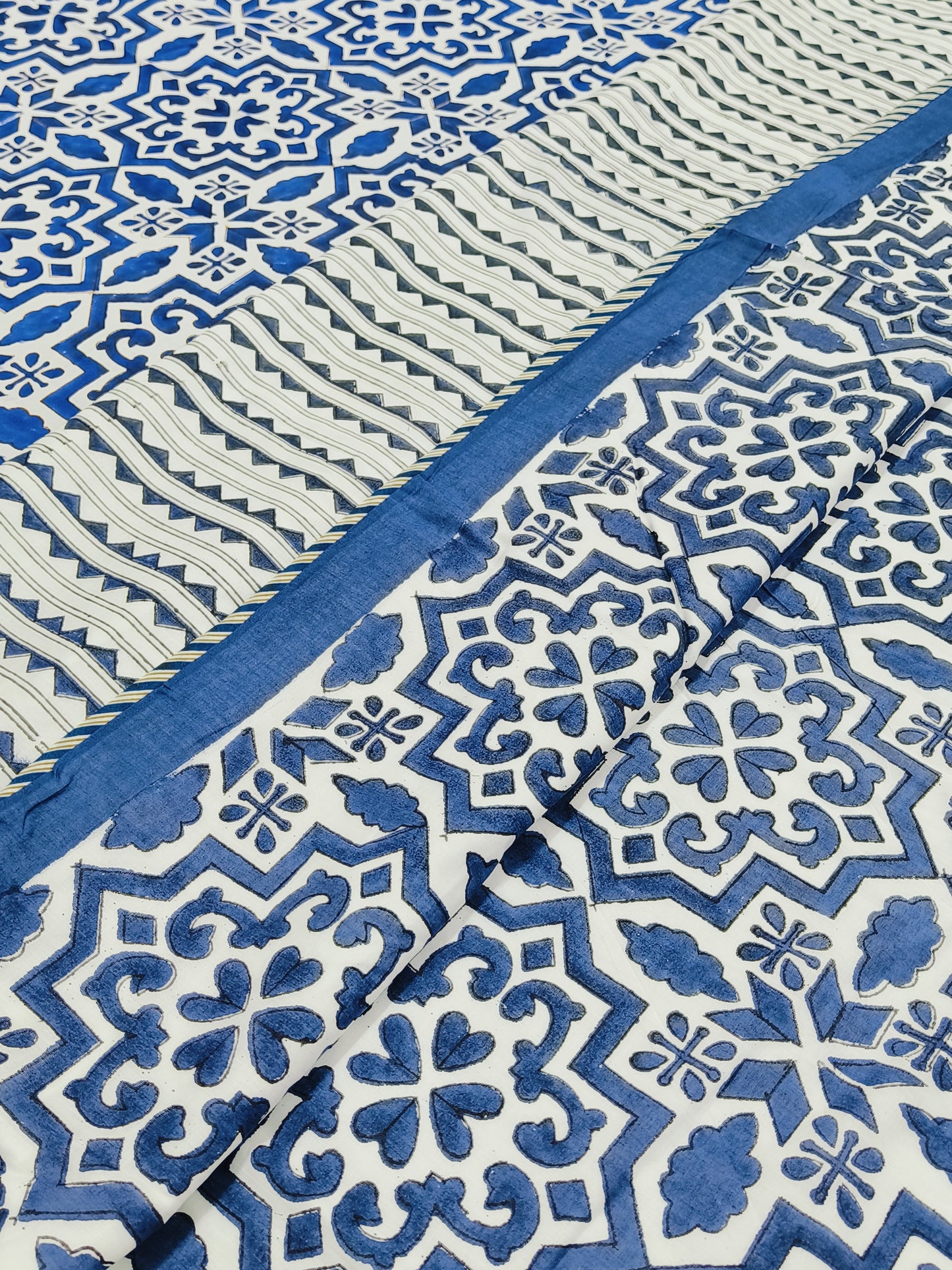 FRESH ARRIVAL Handblock Printed Premium Double Bed Dohars