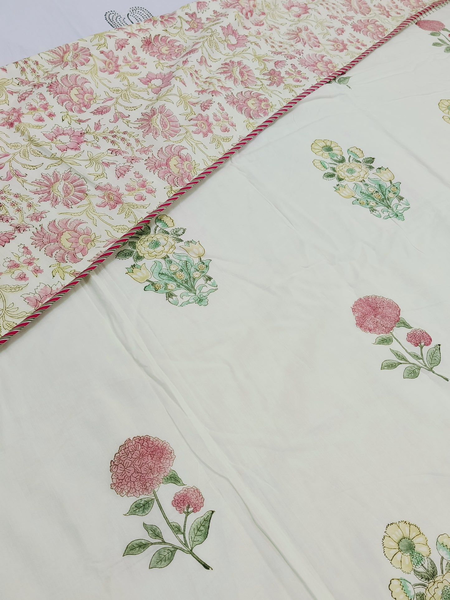 FRESH ARRIVAL Handblock Printed Premium Double Bed Dohars
