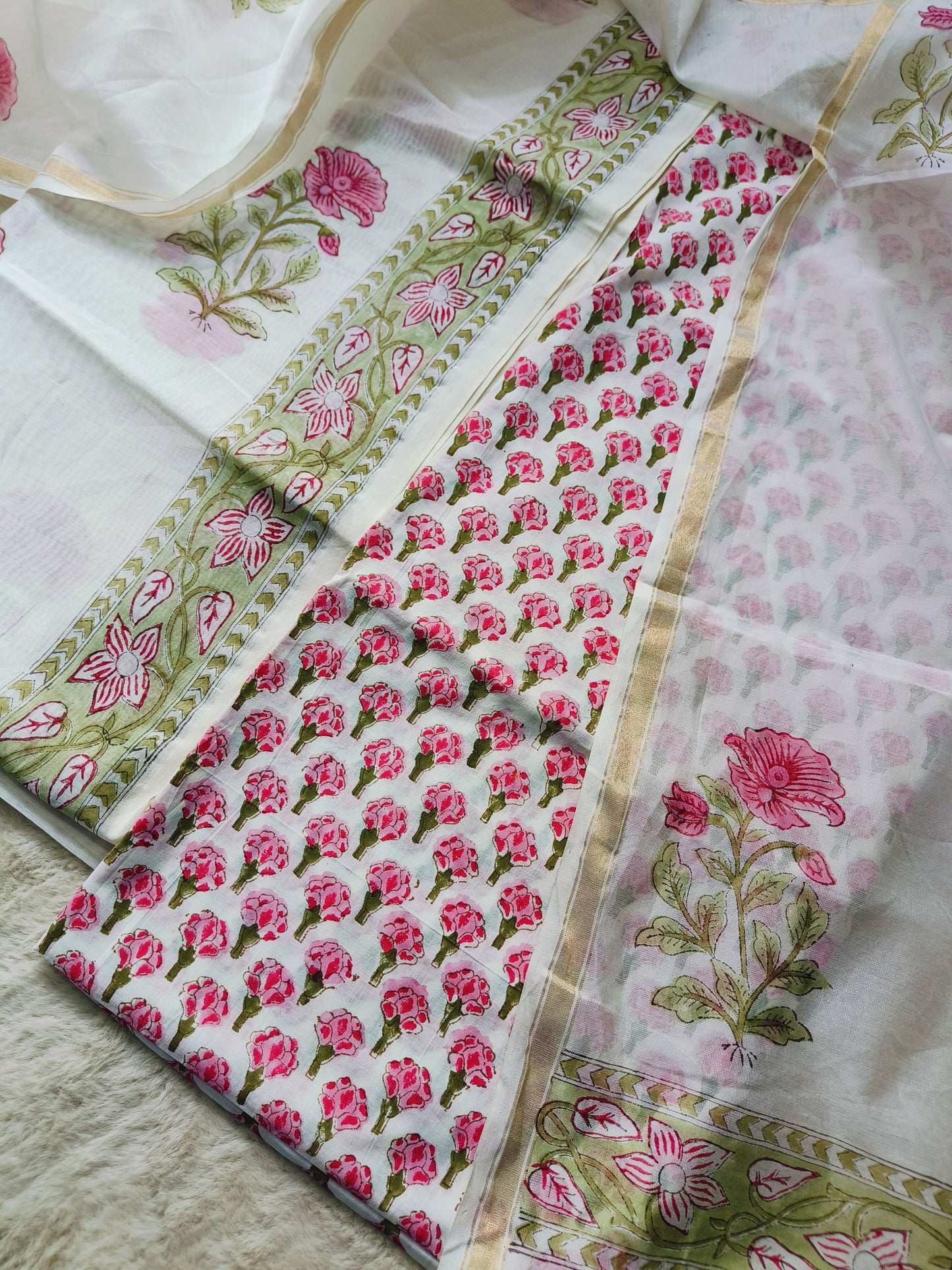 Maheshwari/Chanderi Suit Sets