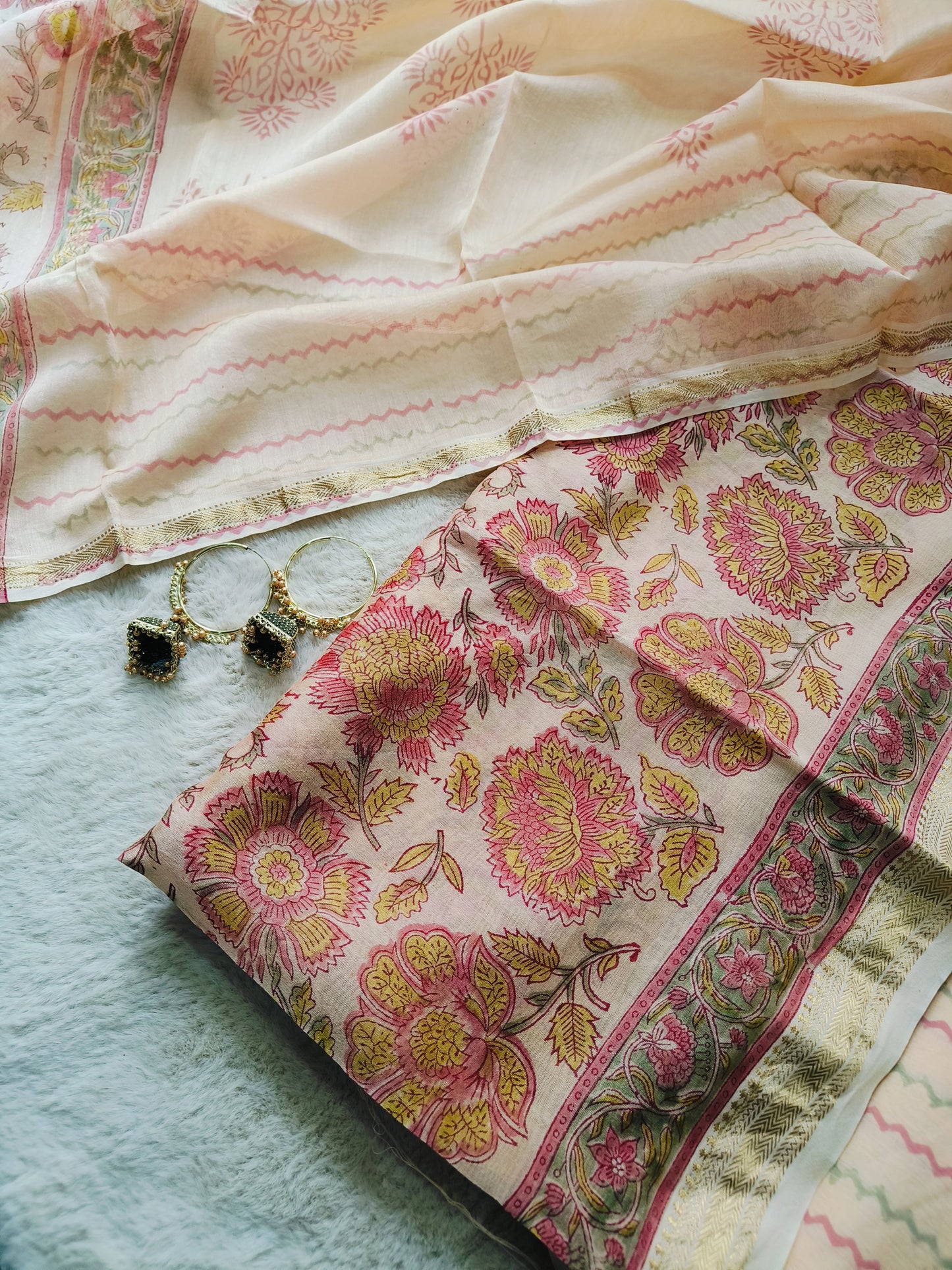 Maheshwari/Chanderi Suit Sets