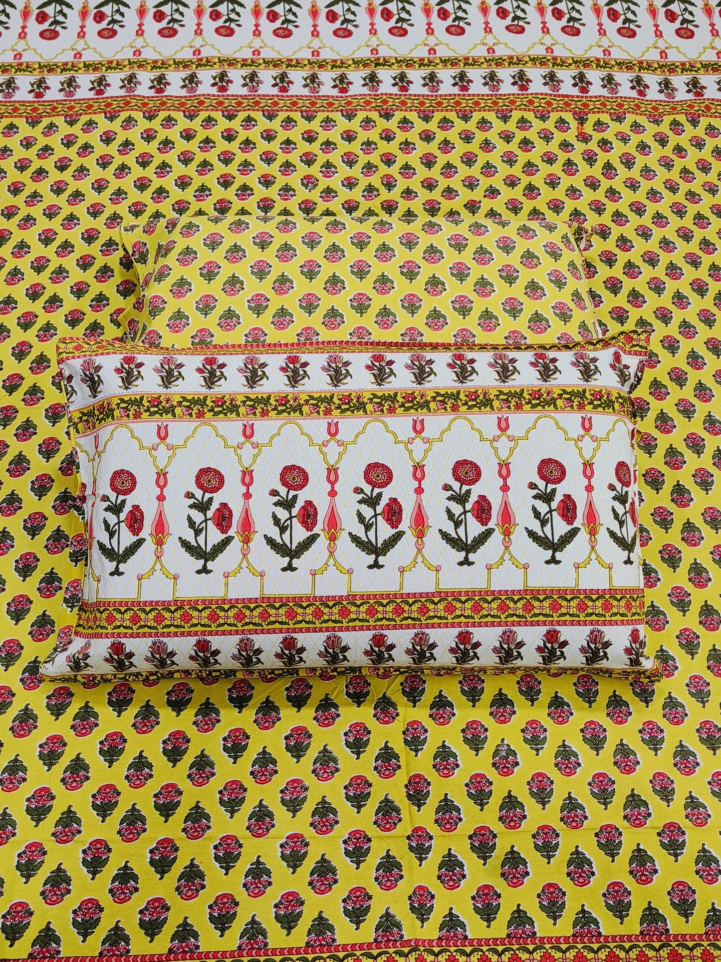 FRESH ARRIVAL! Floral Sadabahaar Bedsheets(Dispatch Time 24 Hours)