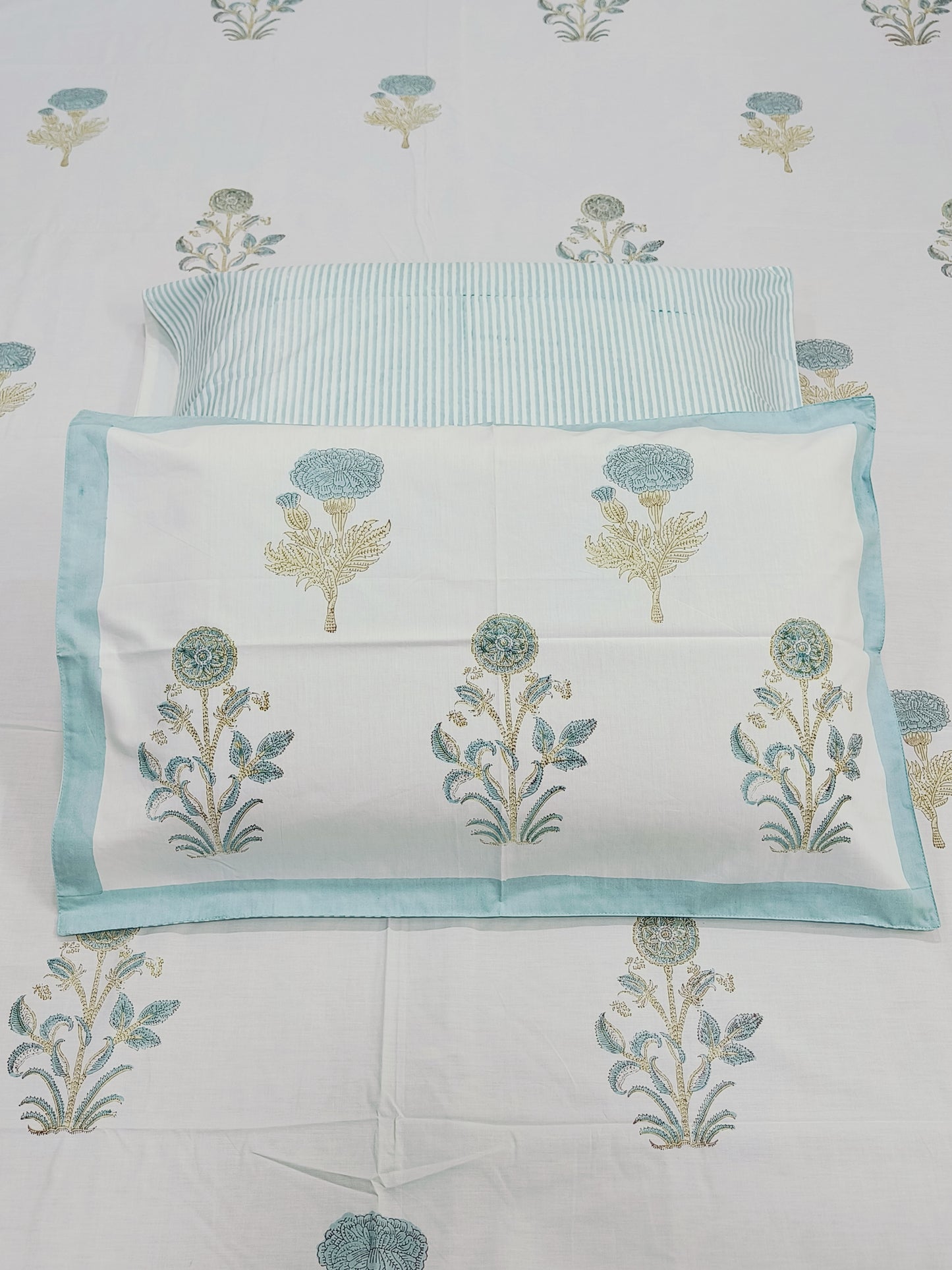 FRESH ARRIVAL Handblock Printed Premium Bedsheets (Dispatch Time 24 Hours)