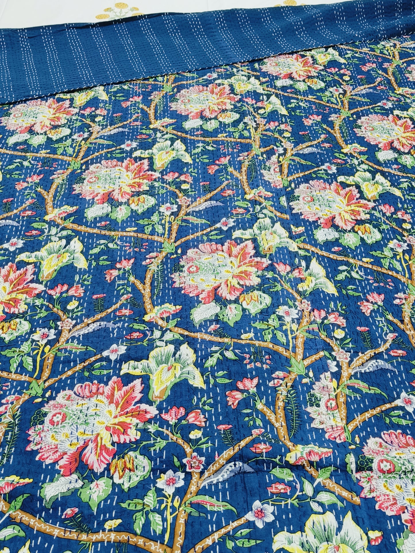 FRESH ARRIVAL Kantha Bedcovers Printed Premium