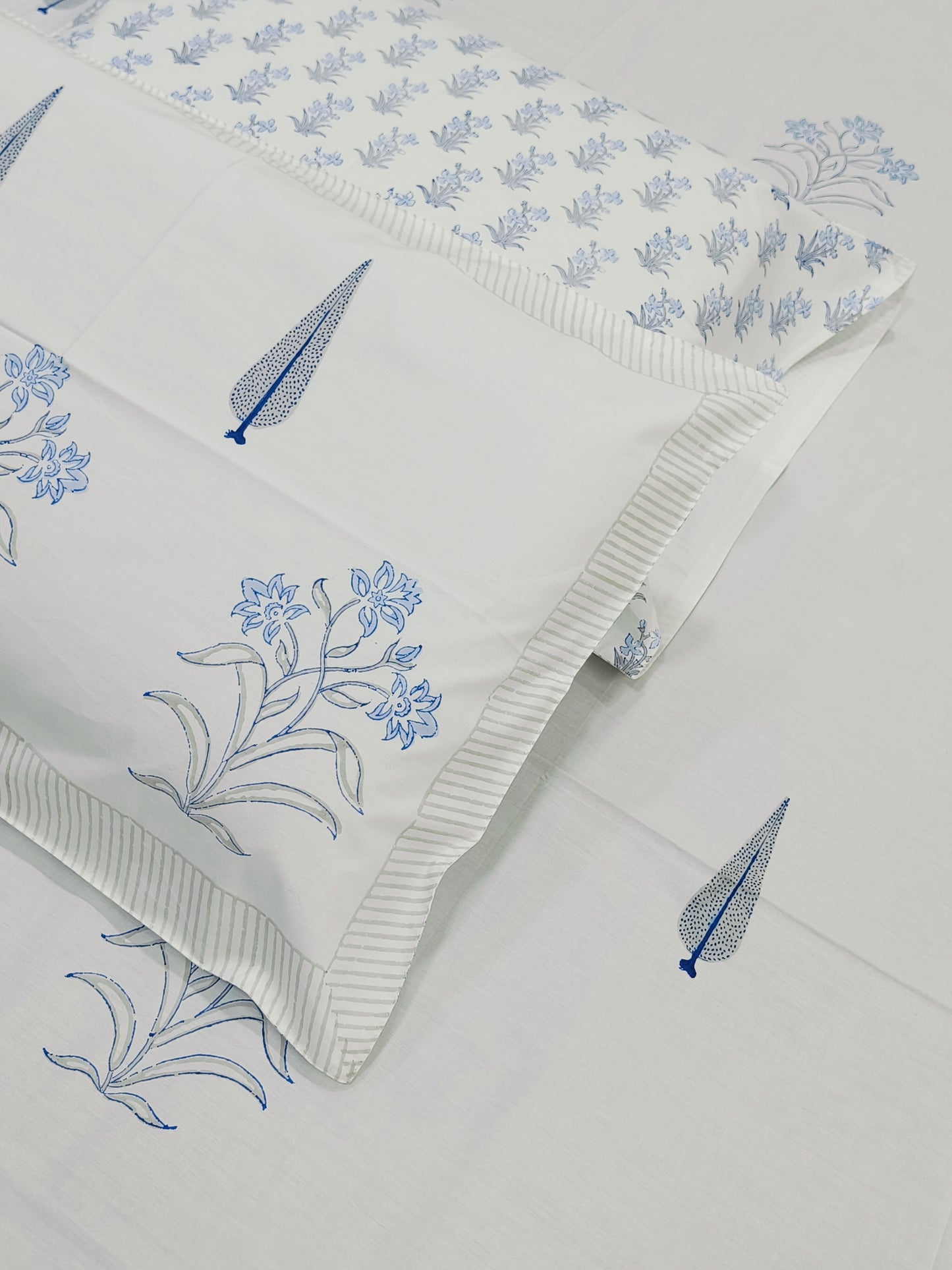 FRESH ARRIVAL Handblock Printed Premium Bedsheets (Dispatch Time 24 Hours)