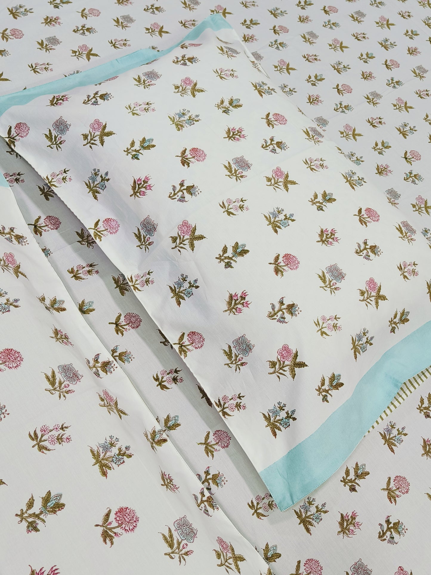 FRESH ARRIVAL Handblock Printed Premium Bedsheets (Dispatch Time 24 Hours)