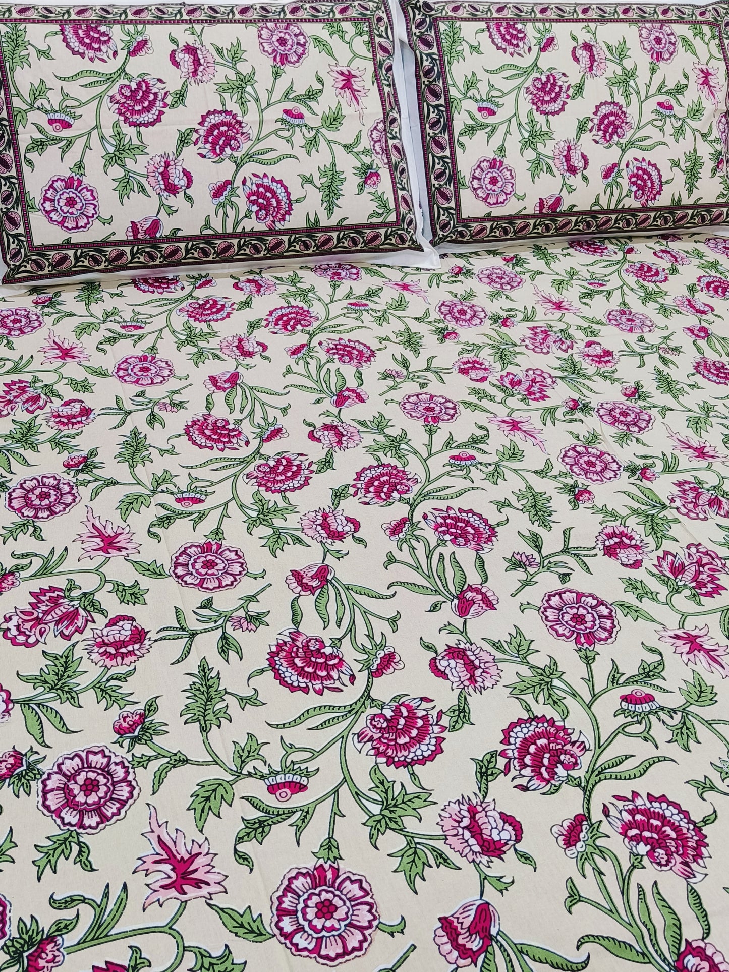 FRESH ARRIVAL! Floral Sadabahaar Bedsheets(Dispatch Time 24 Hours)