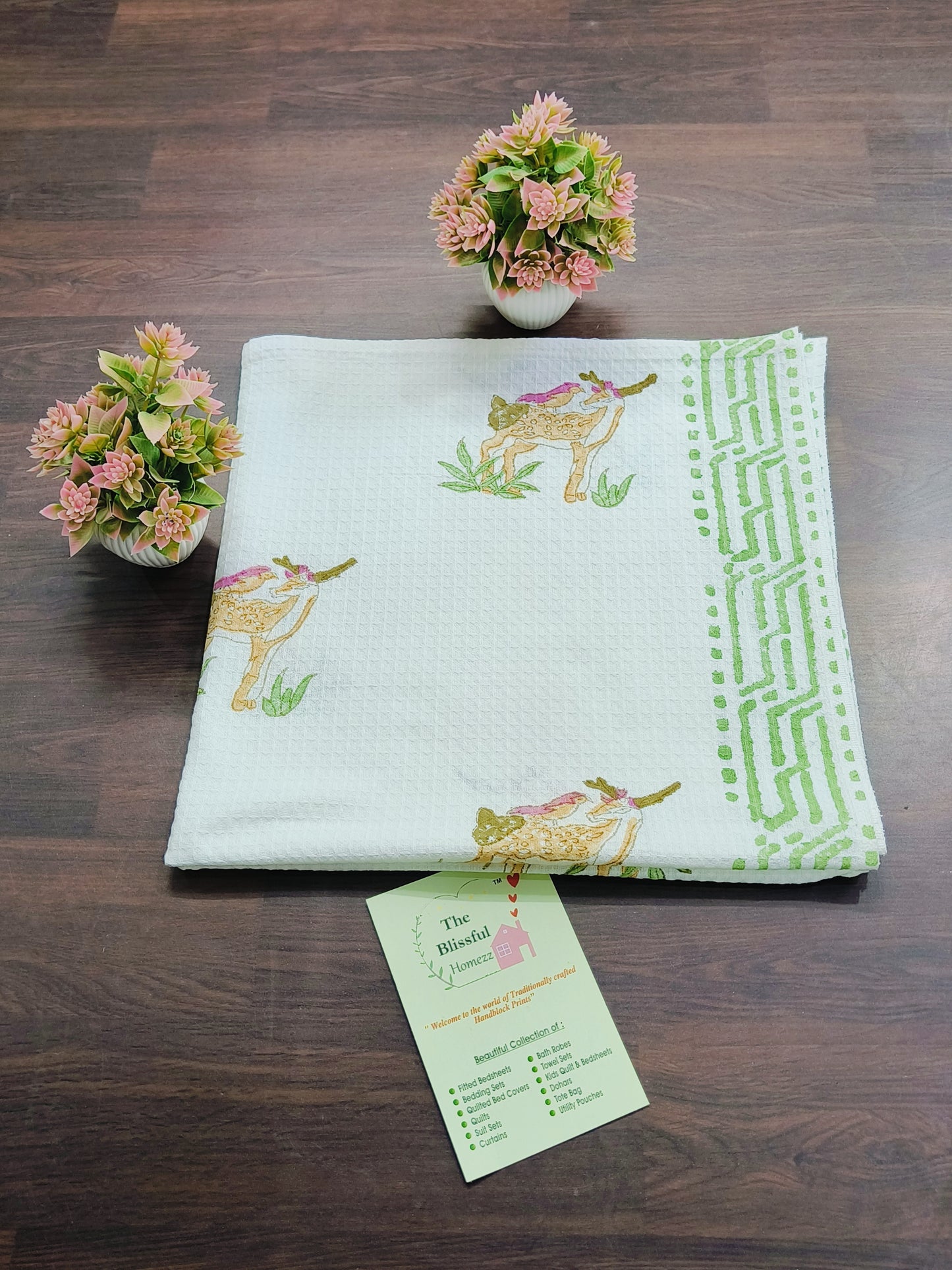 Handblock Printed Towels