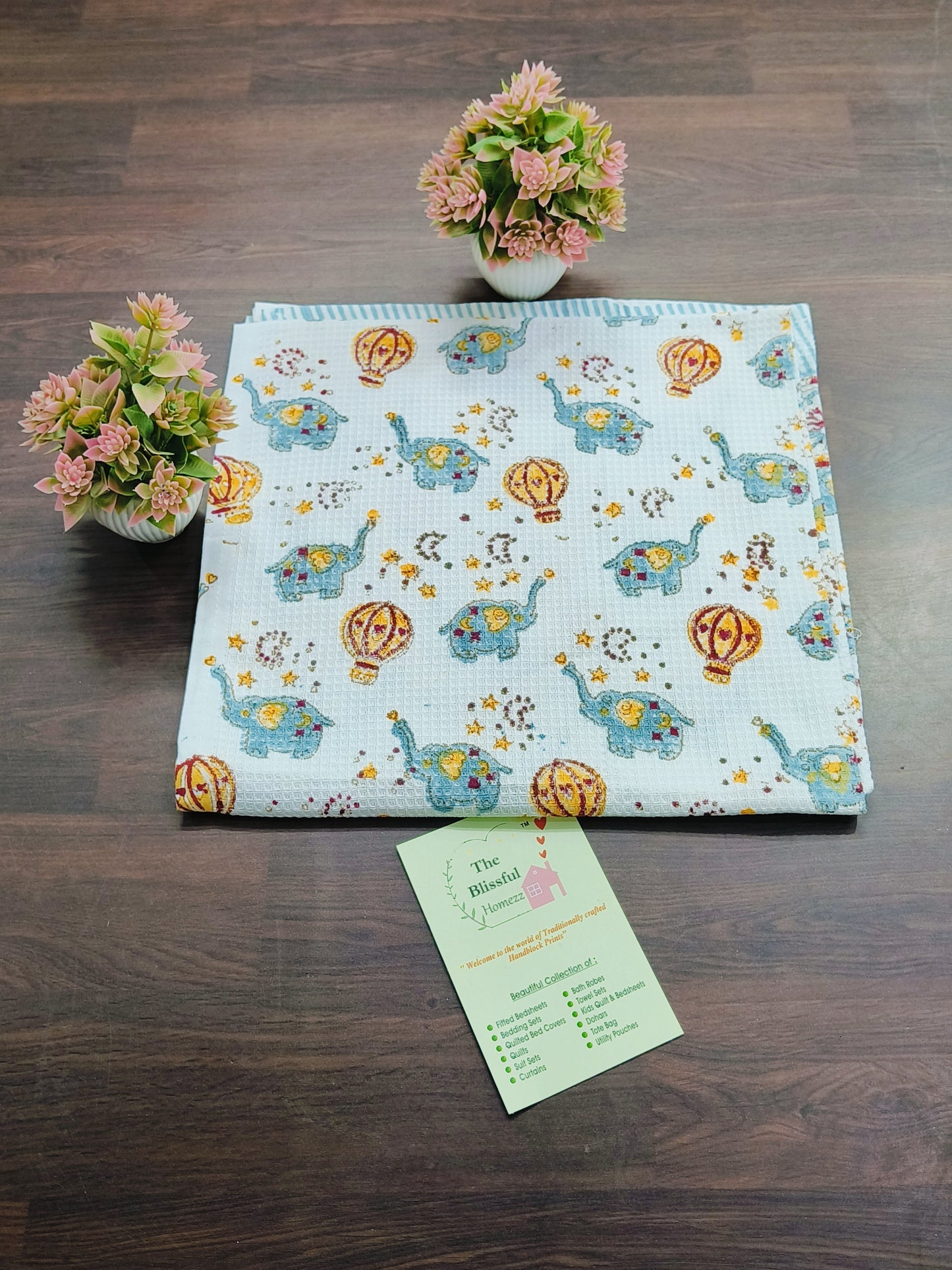 Handblock Printed Towels