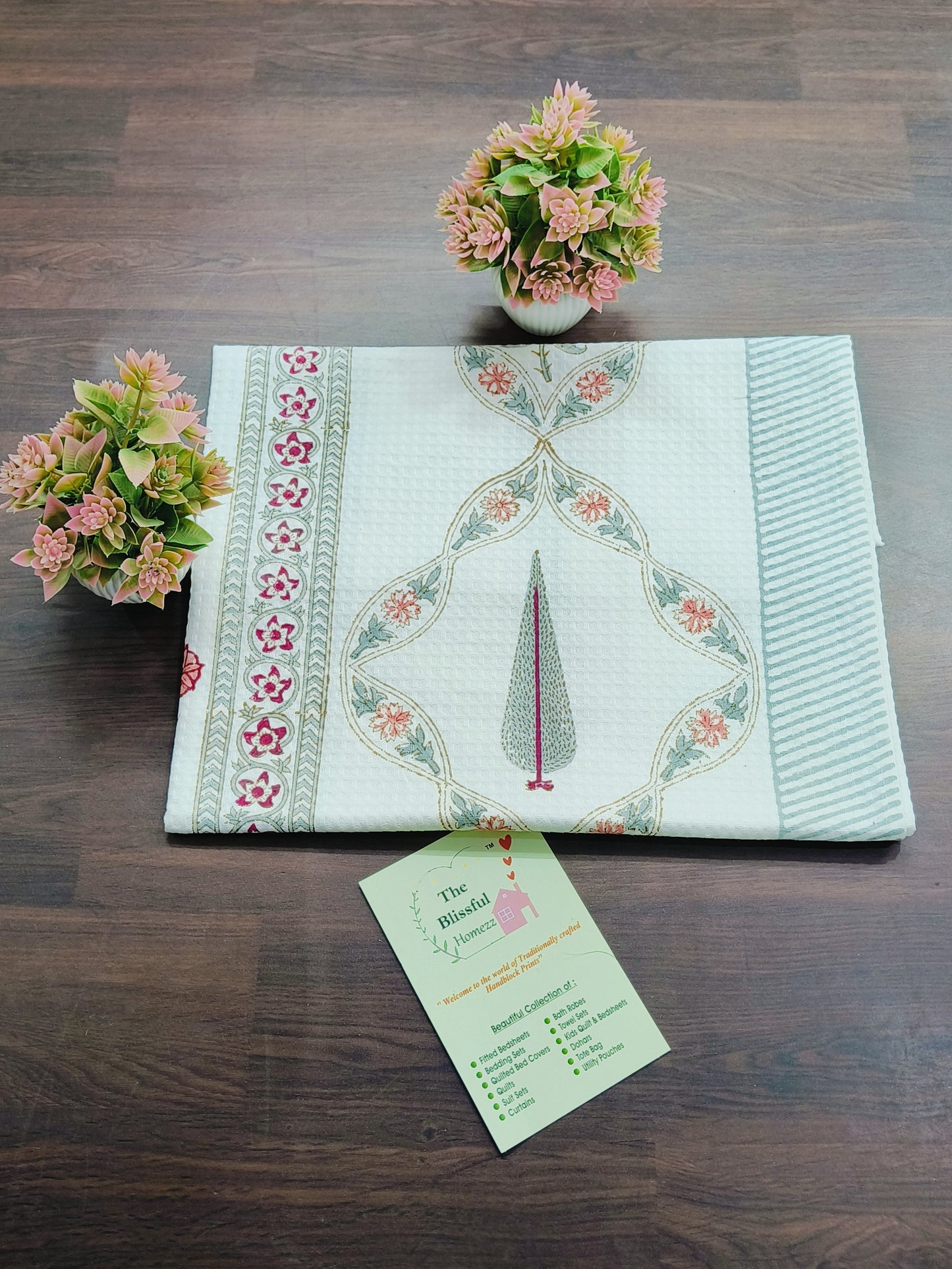 Handblock Printed Towels