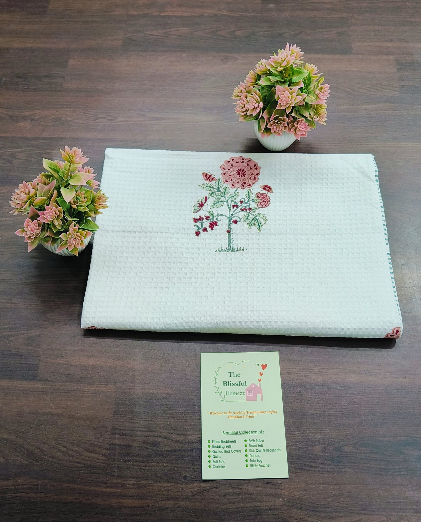 Handblock Printed Towels