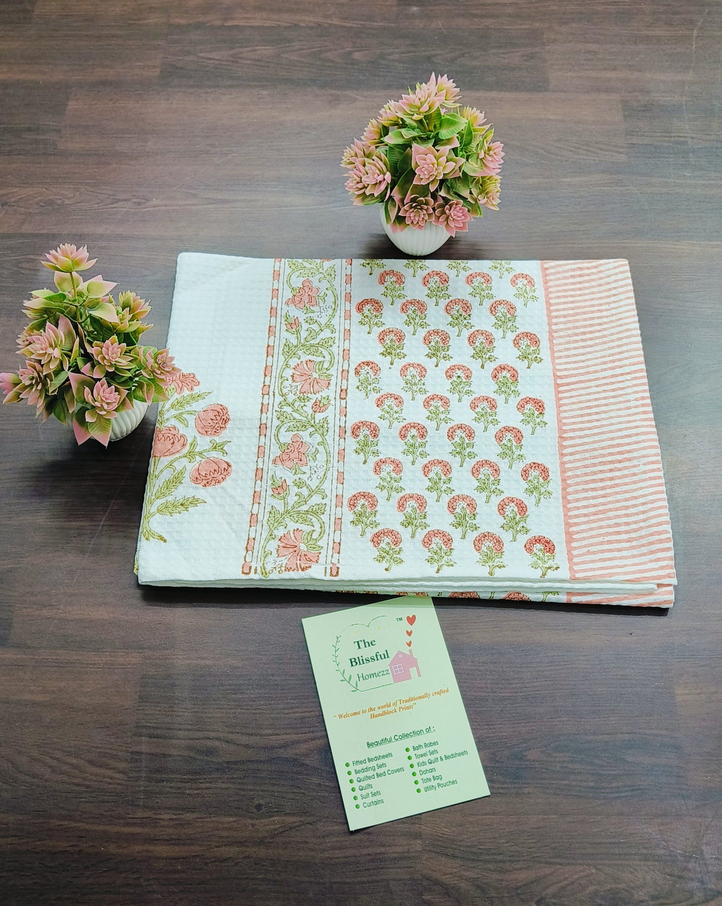Handblock Printed Towels