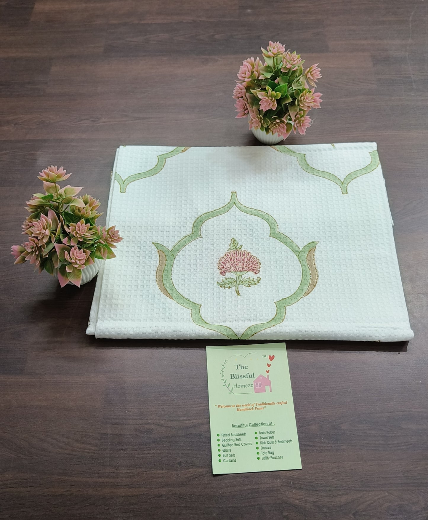 Handblock Printed Towels