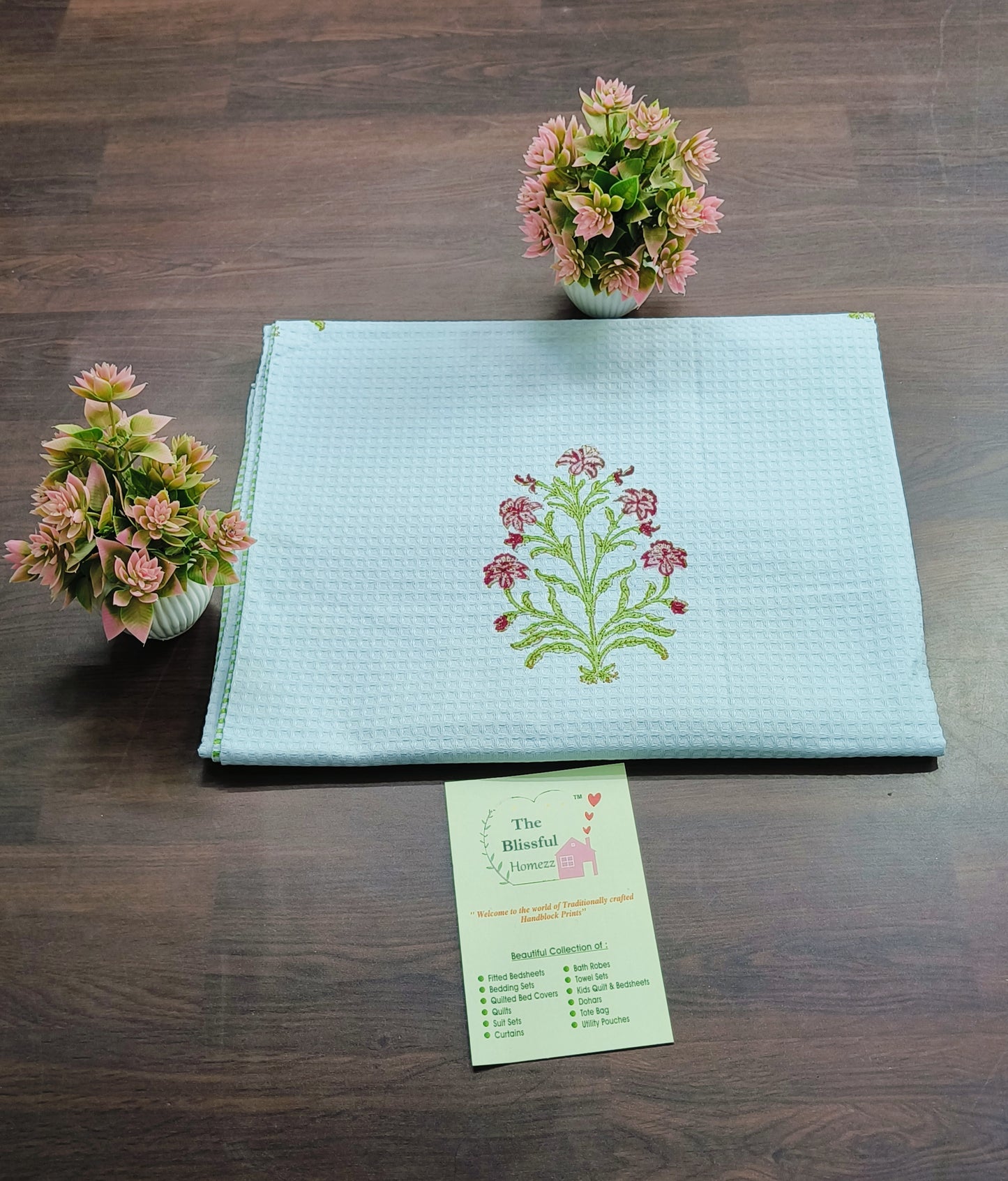 Handblock Printed Towels
