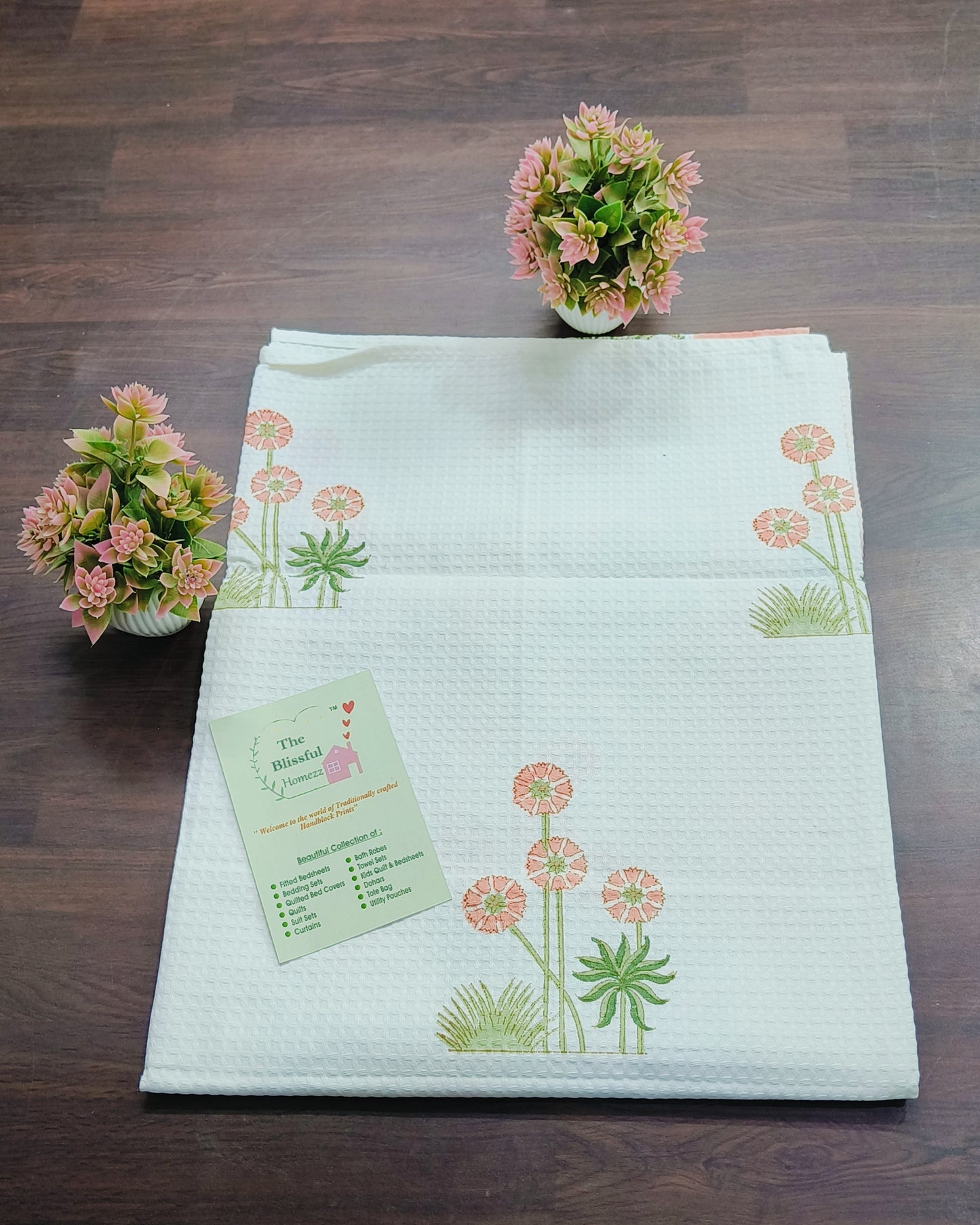 Handblock Printed Towels