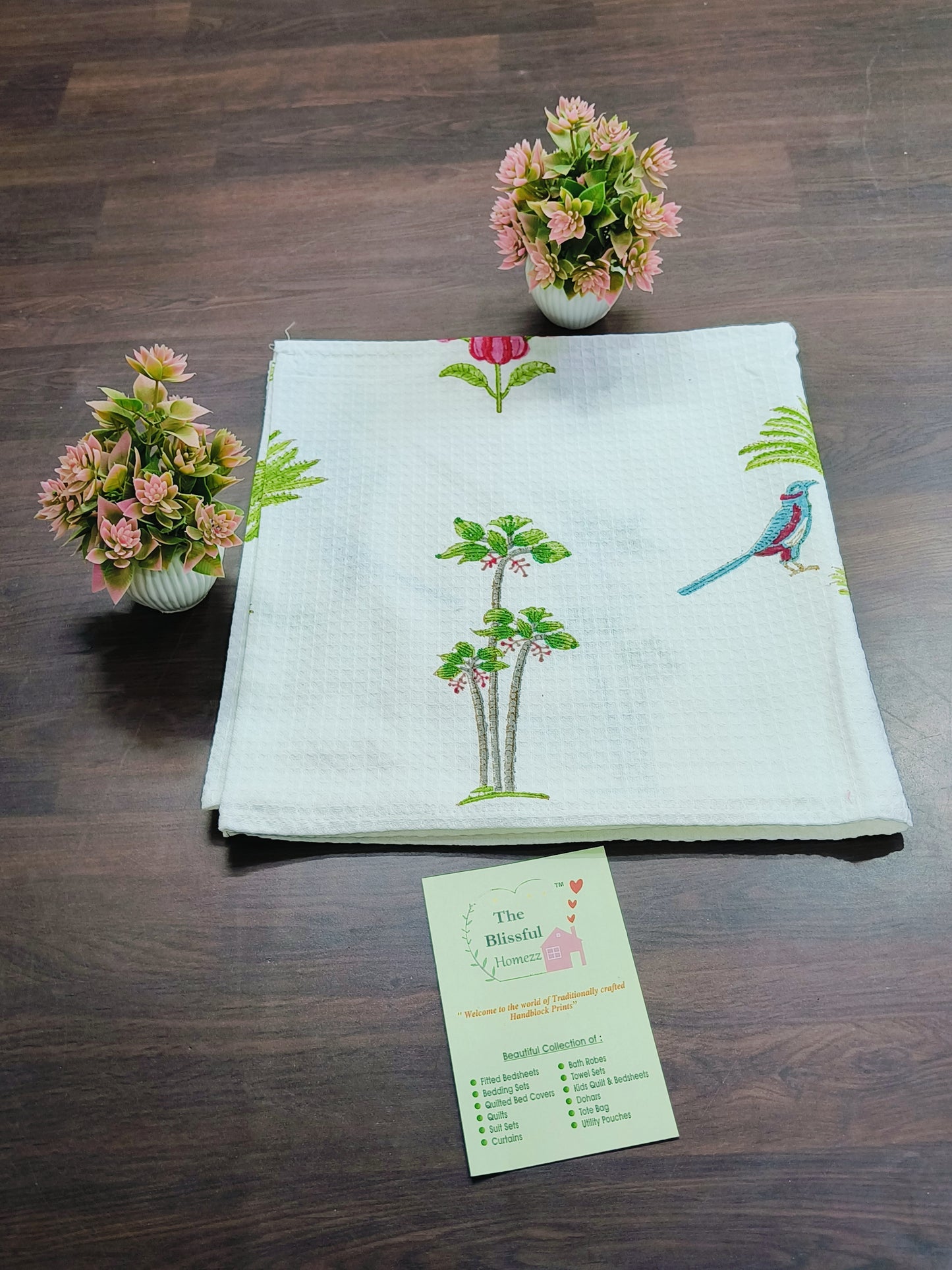 Handblock Printed Towels