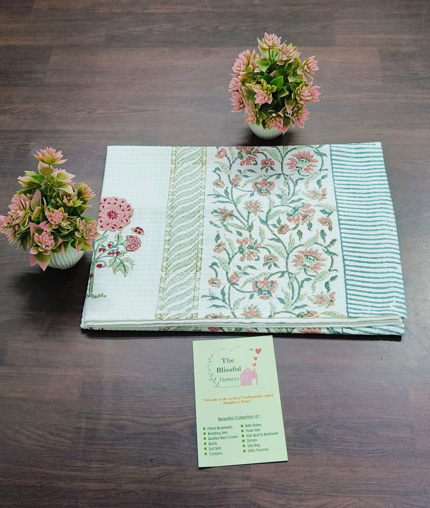 Handblock Printed Towels