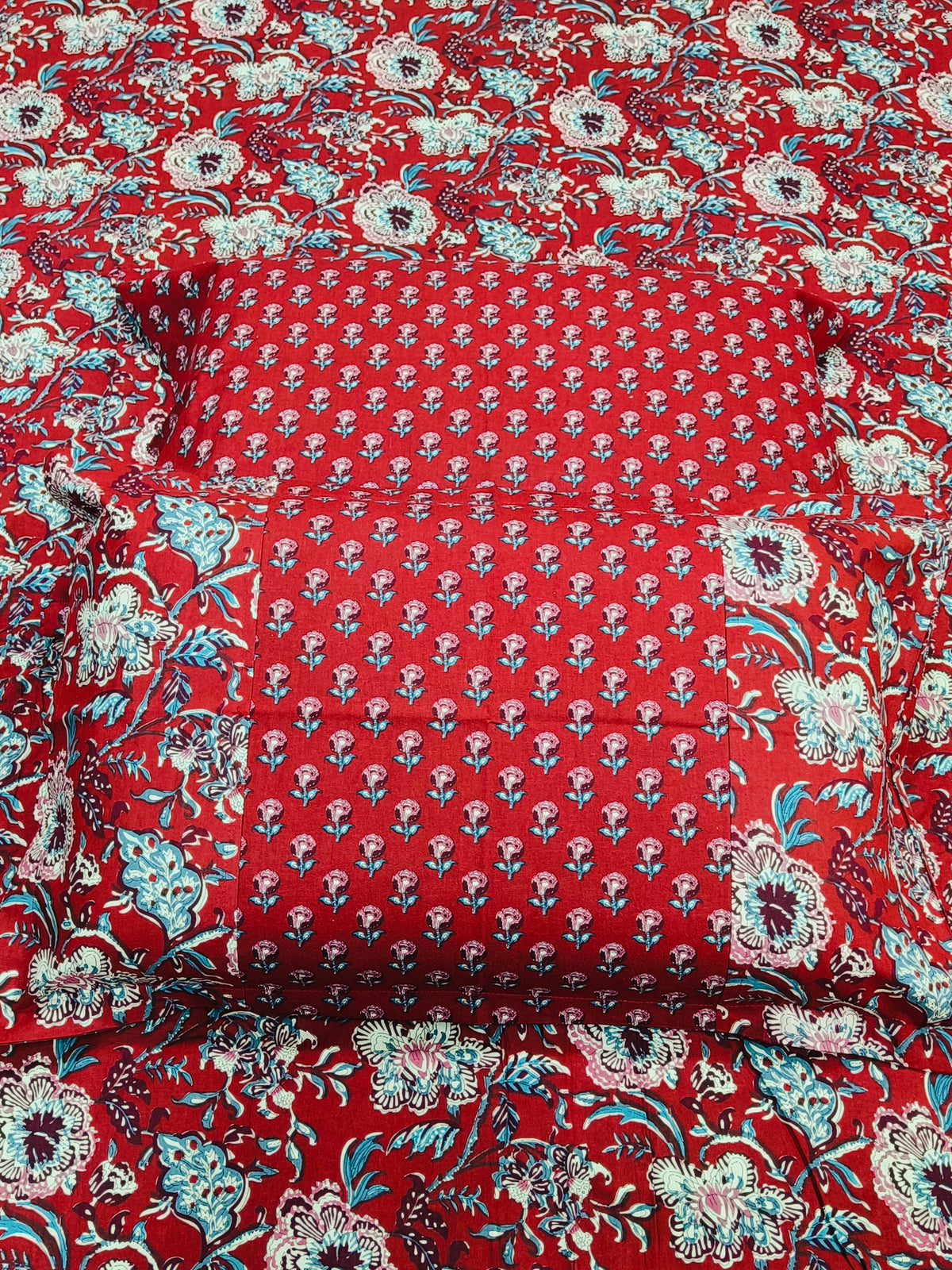 QUEEN Fitted Sheets ( Ajrakh )