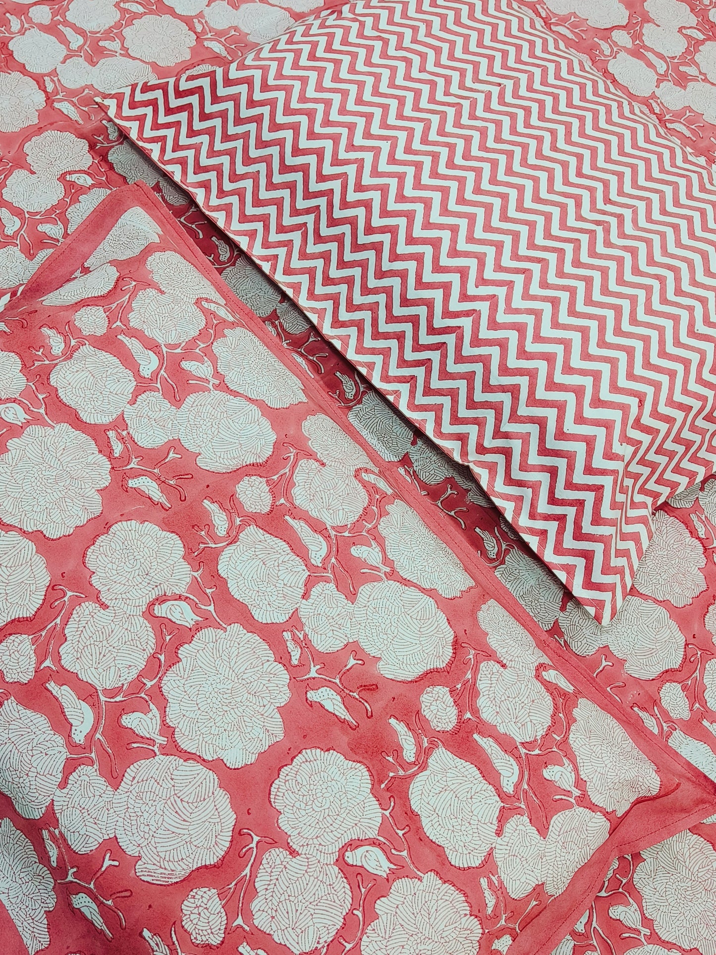 FRESH ARRIVAL Handblock Printed Premium Bedsheets (Dispatch Time 24 Hours)