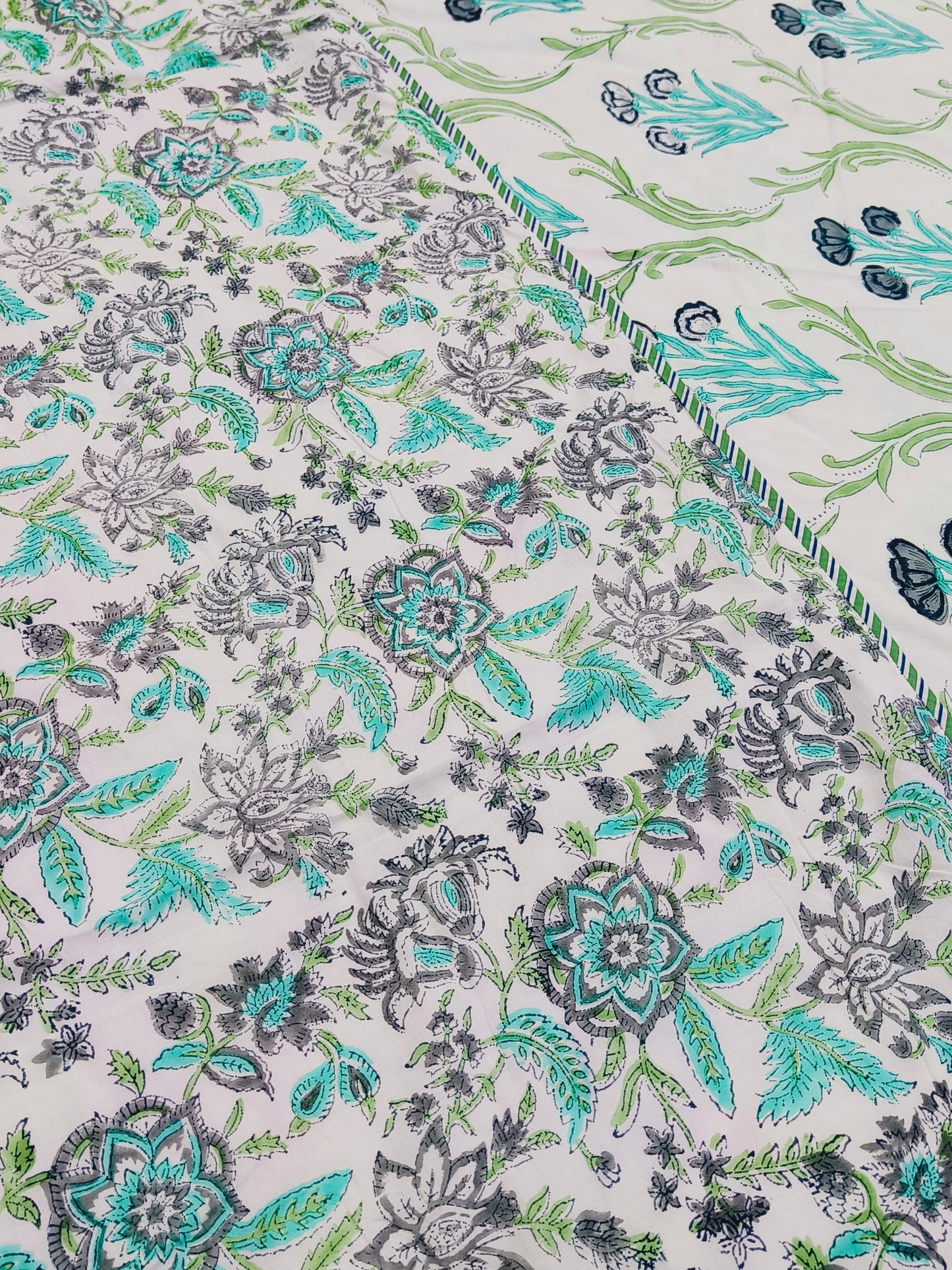 Handblock Printed Premium Double Bed Dohars