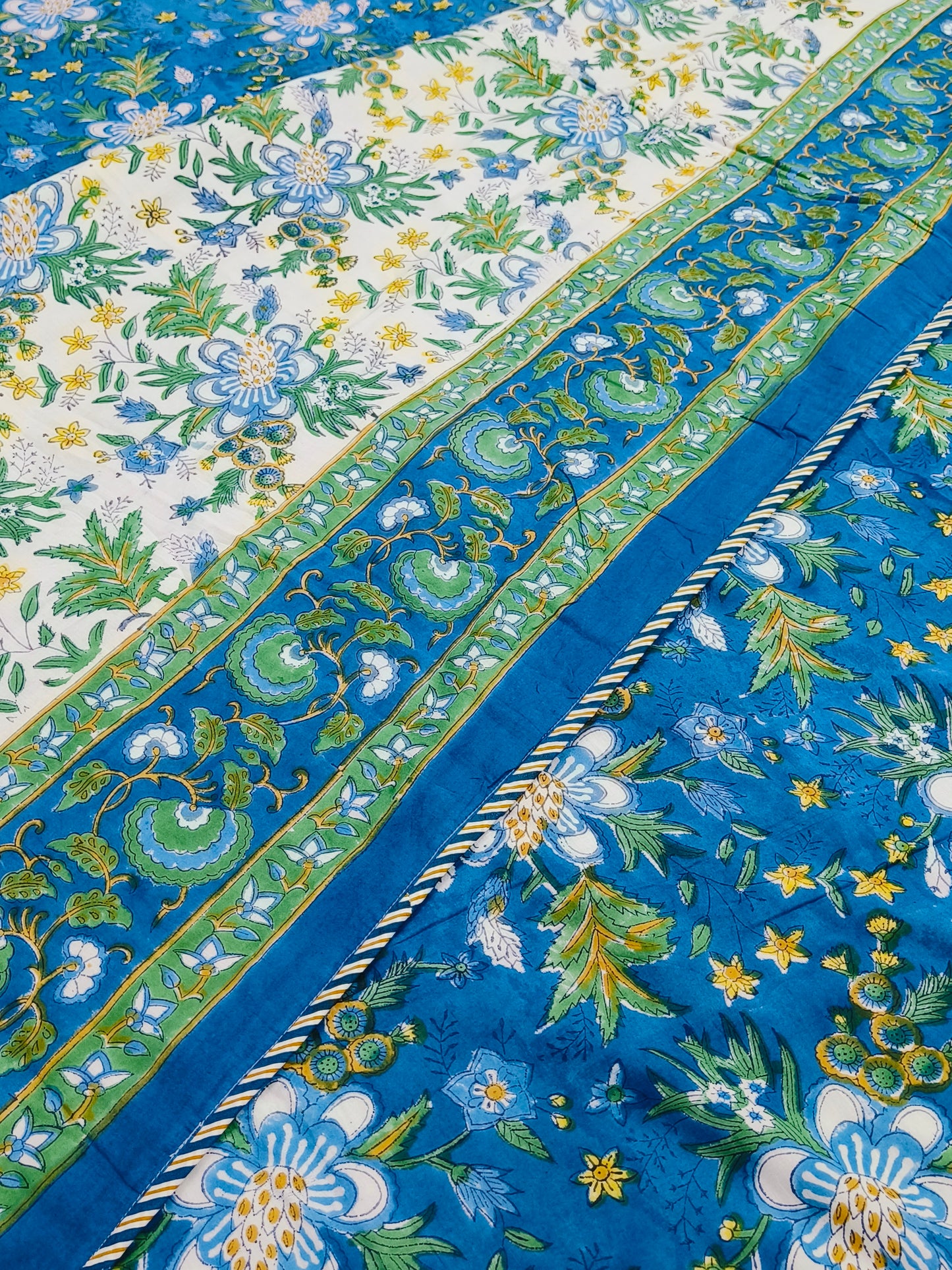 Handblock Printed Premium Double Bed Dohars