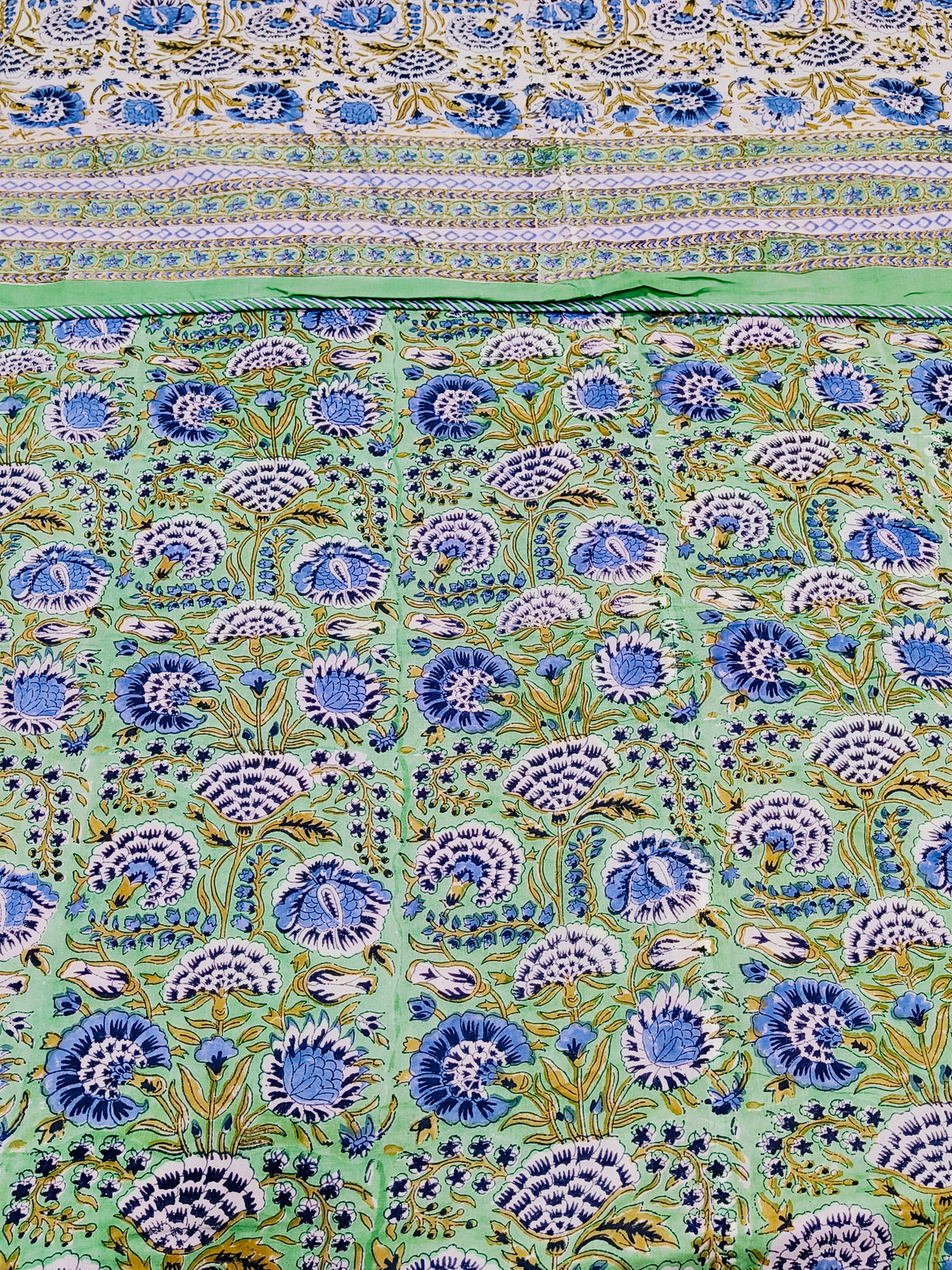 Handblock Printed Premium Double Bed Dohars