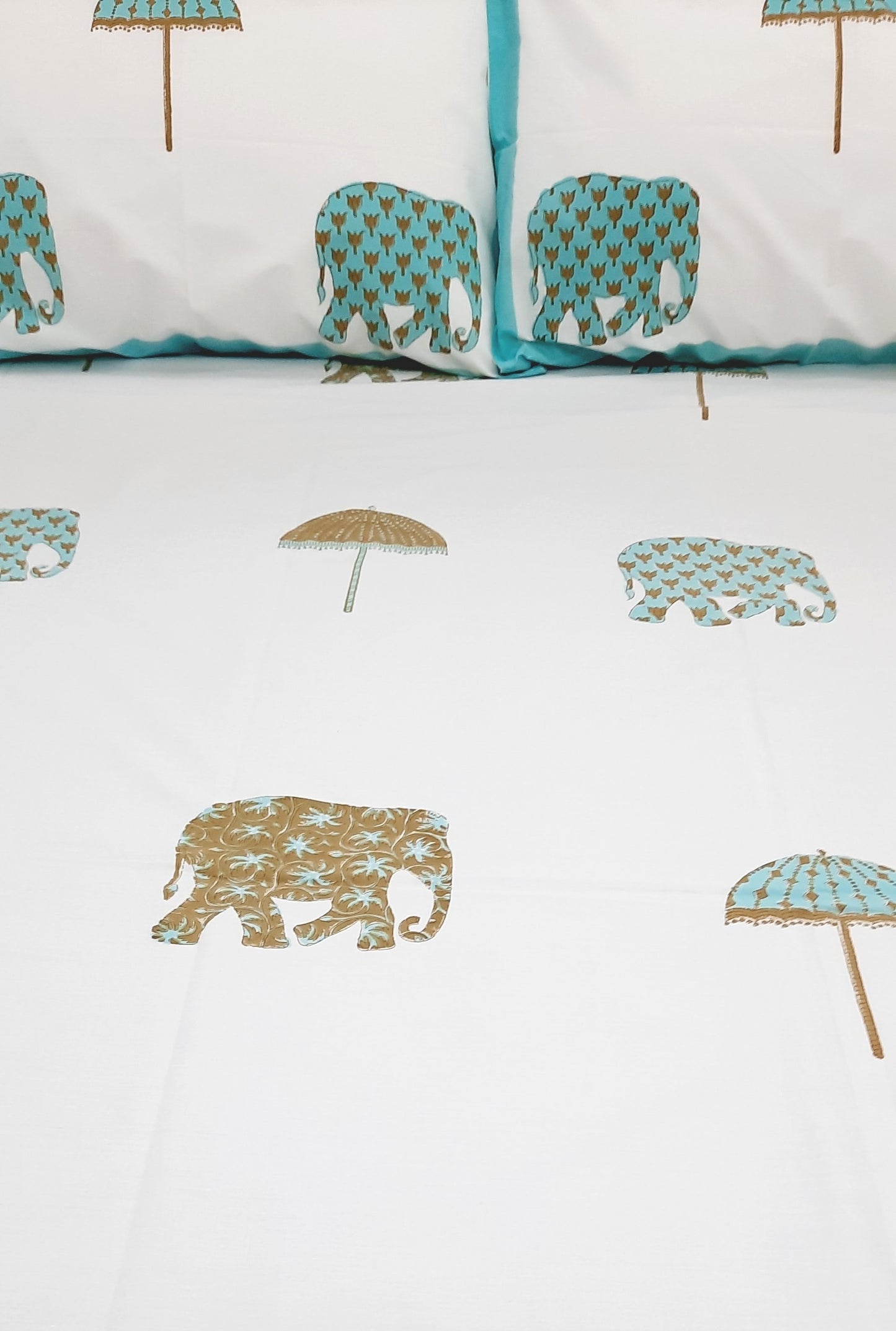 Handblock Printed Premium Bedsheet