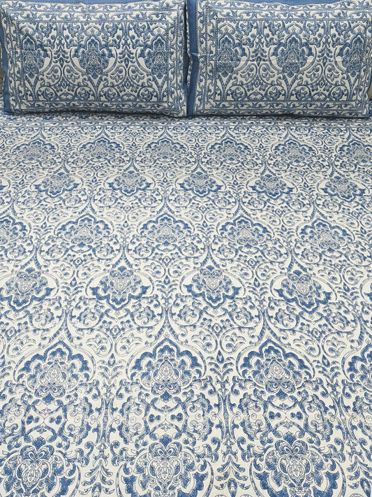 FRESH ARRIVALS Gulbahaar King Size Bedsheets