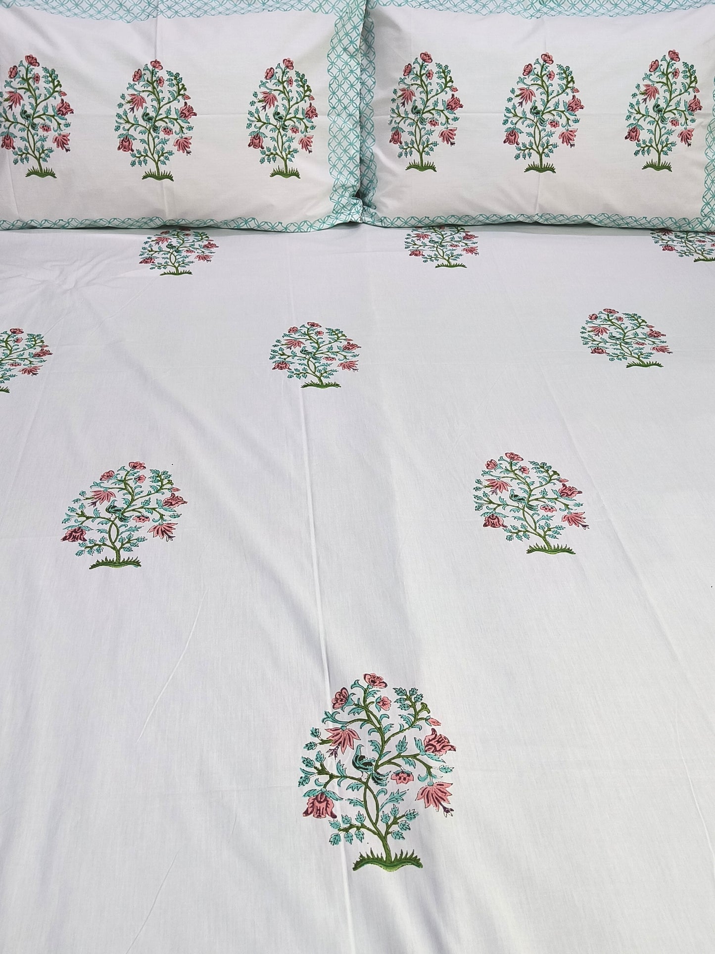 FRESH ARRIVAL Handblock Printed Premium Bedsheets