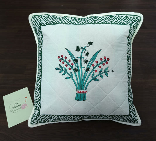 Handblock Printed Cushion Cover