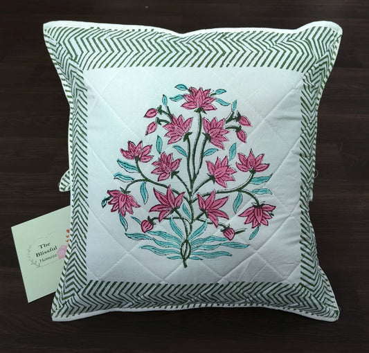 Handblock Printed Cushion Cover