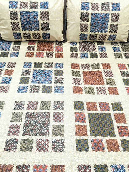 Gulbahaar King Size Bedsheets