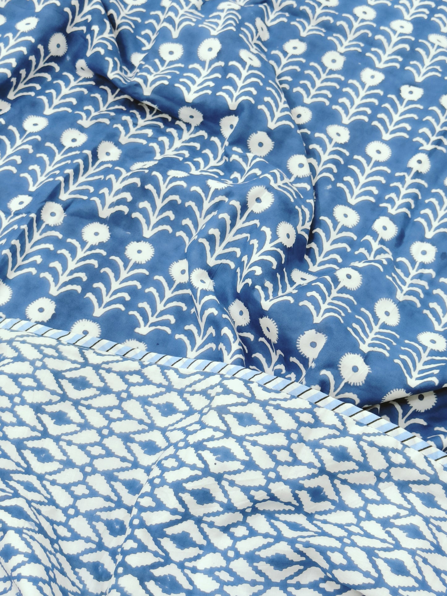 Handblock Printed Premium Double Bed Dohar