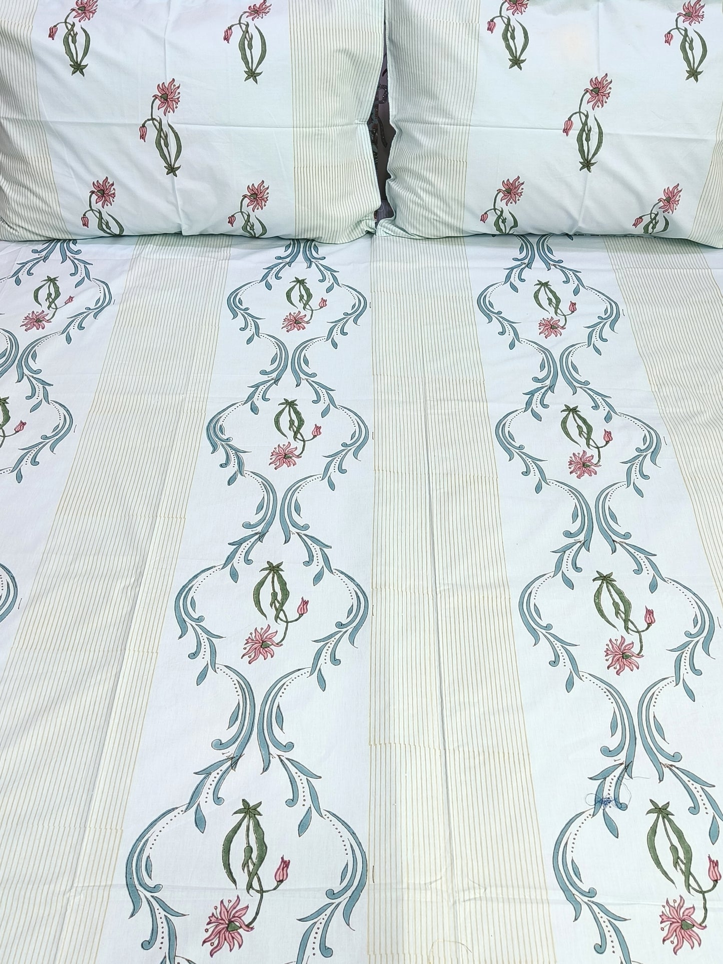 Handblock Printed Premium Bedsheets