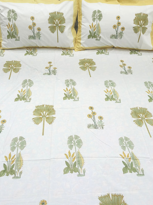 FRESH ARRIVAL Handblock Printed Premium Bedsheets
