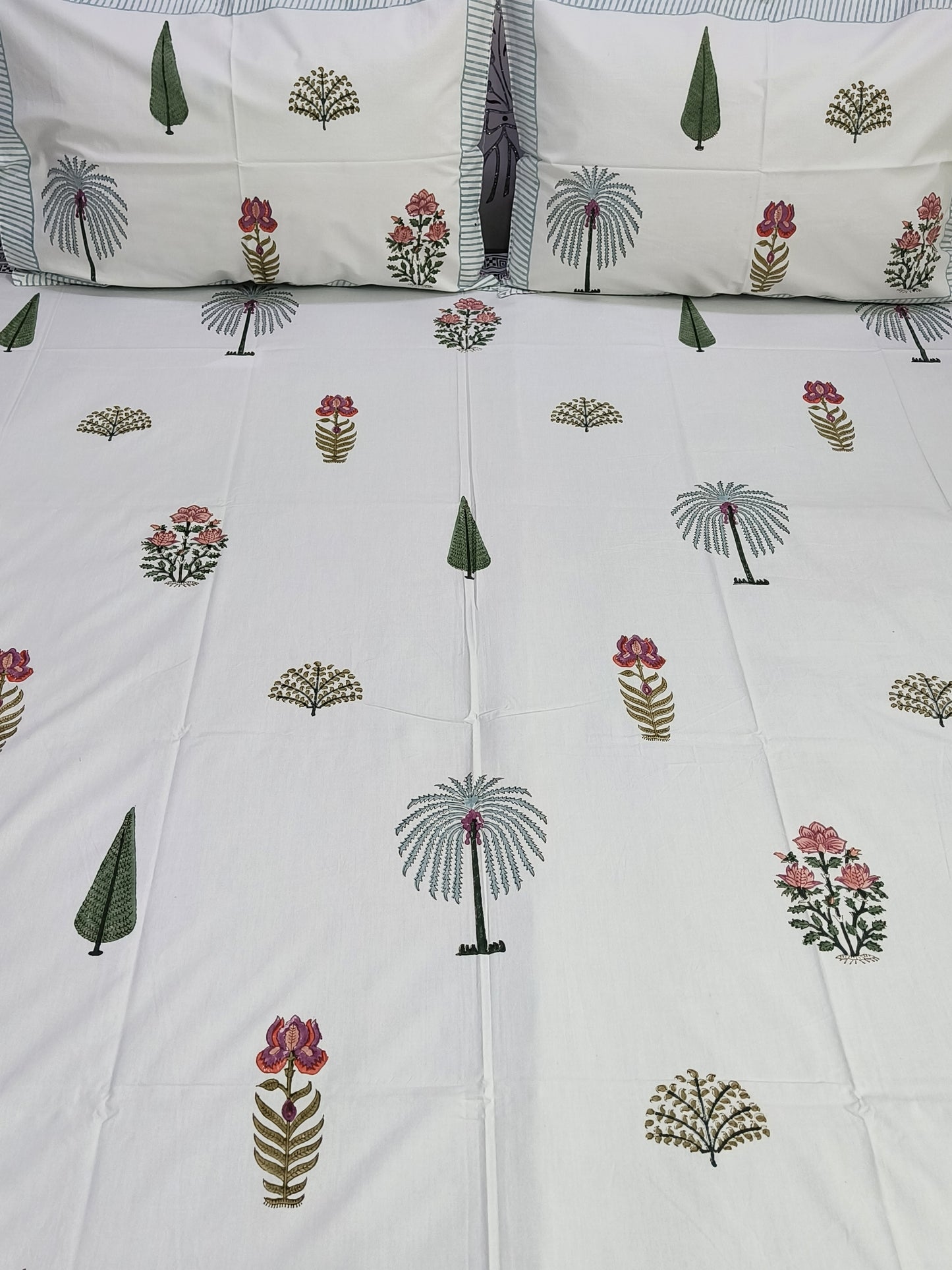 Handblock Printed Premium Bedsheets