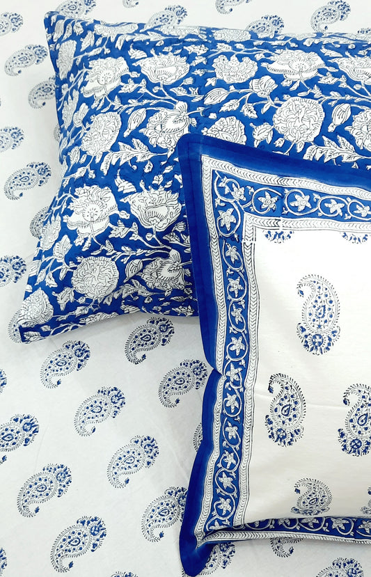 Handblock Printed Premium Bedsheets (Dispatch Time 24 Hours)