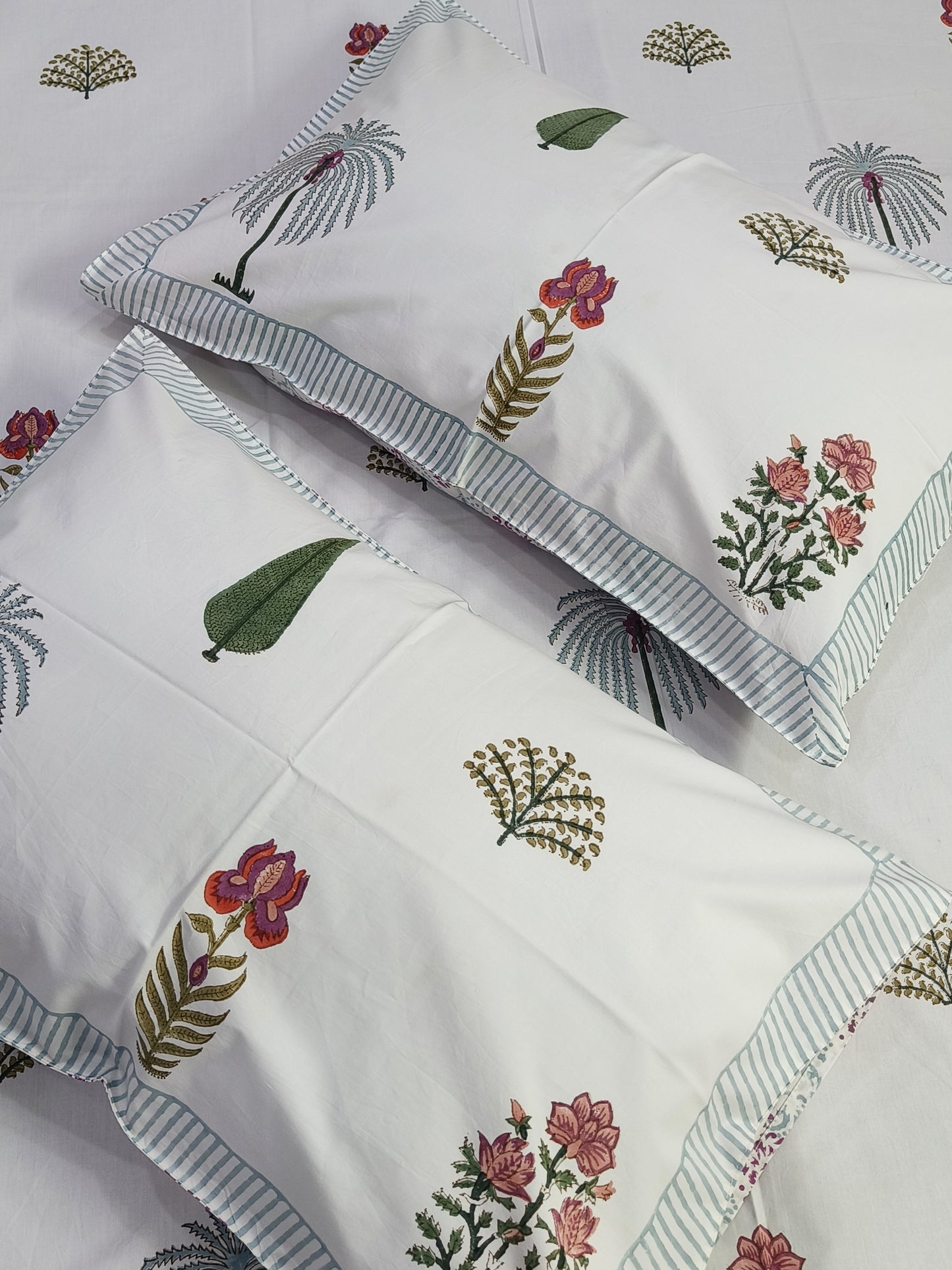 Handblock Printed Premium Bedsheets