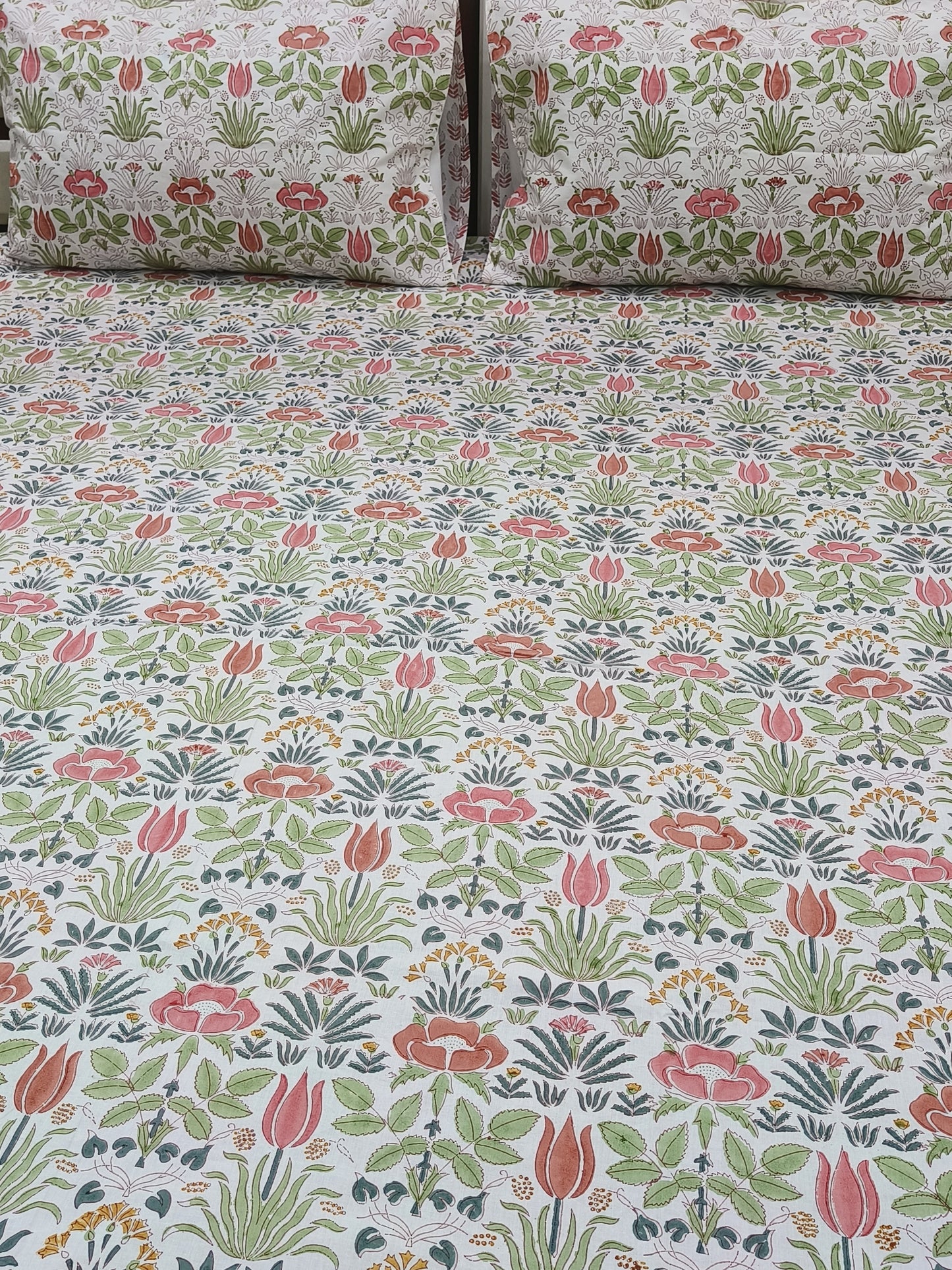 Handblock Printed Premium Bedsheets