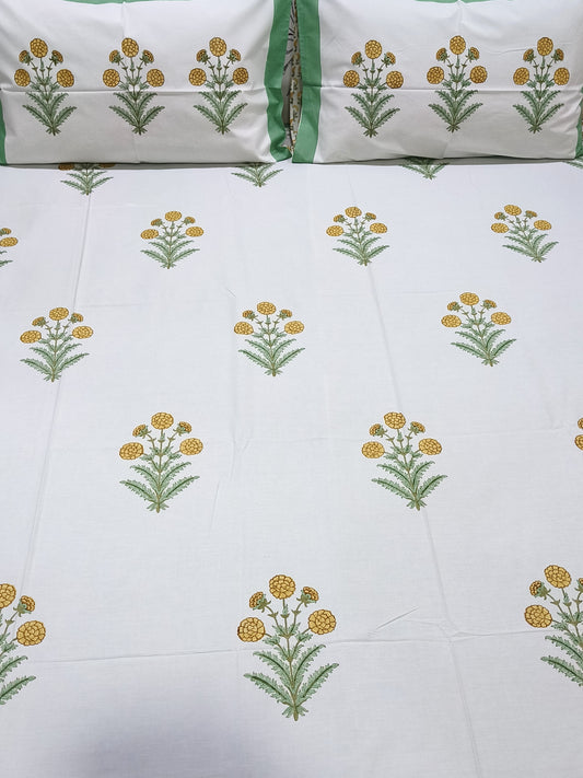 Handblock Printed Premium Bedsheets