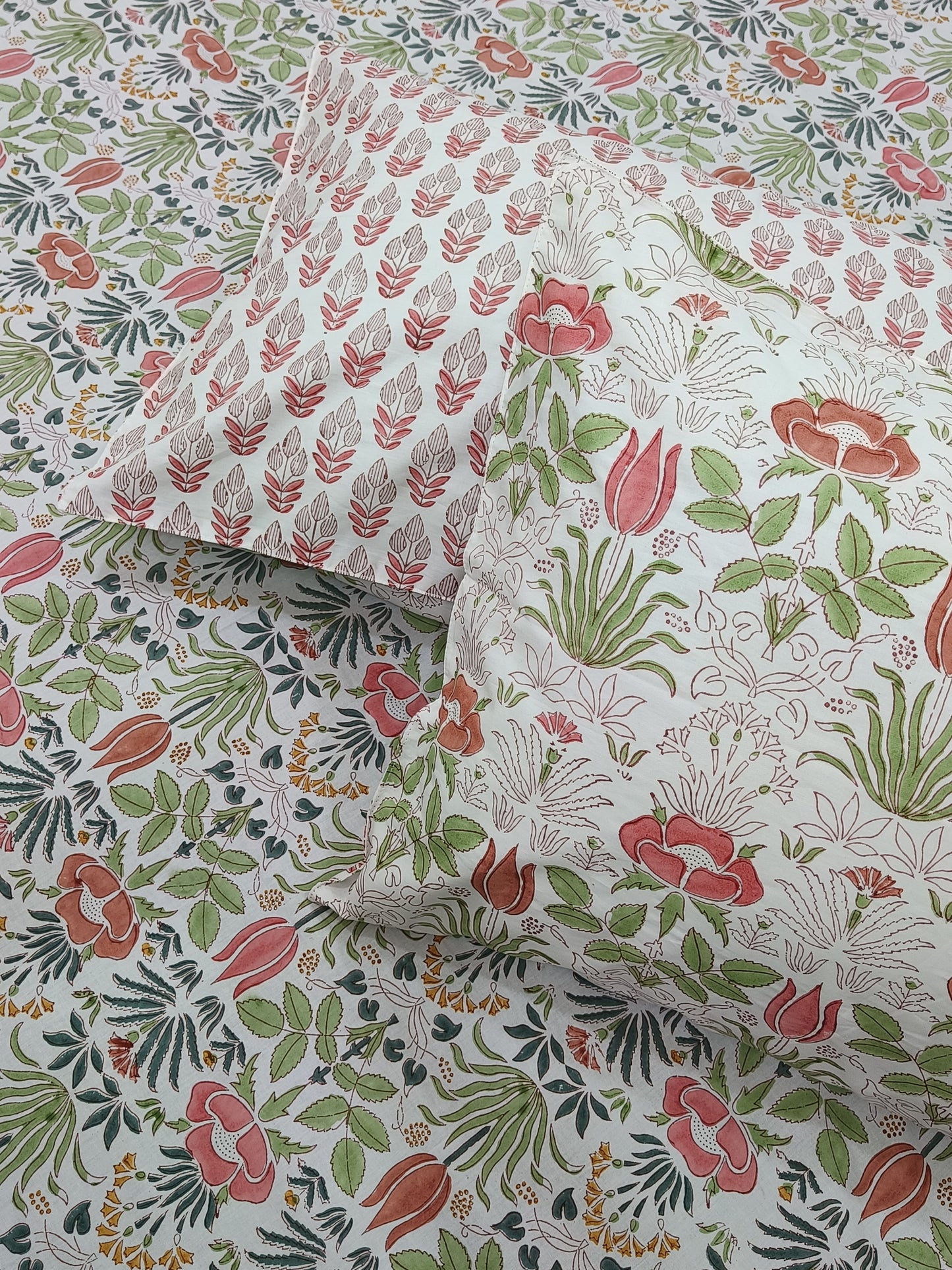 Handblock Printed Premium Bedsheets