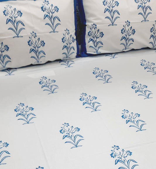 FRESH ARRIVAL Handblock Printed Premium Bedsheets