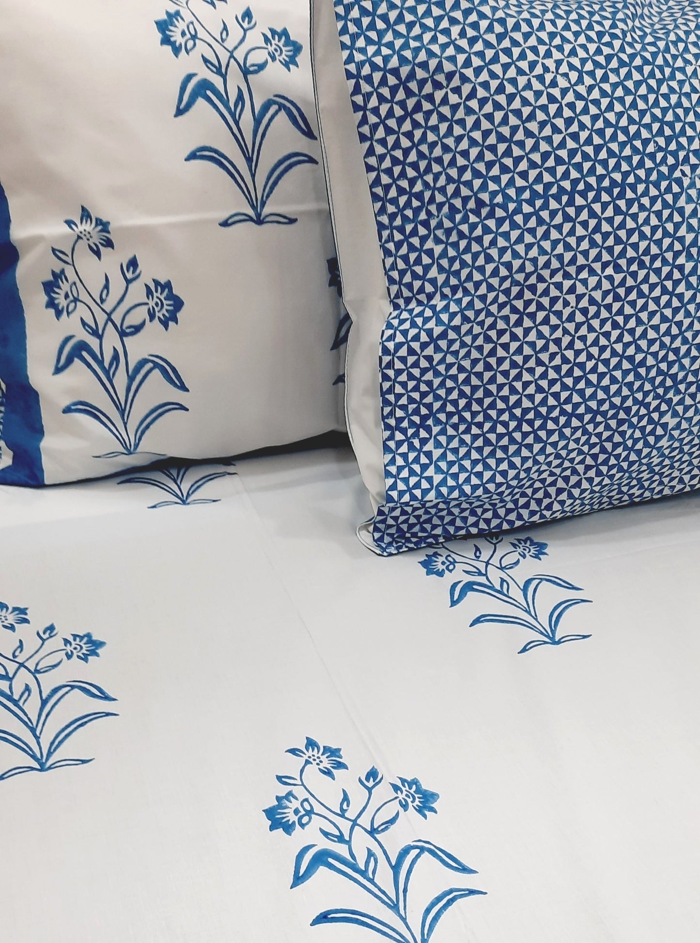 FRESH ARRIVAL Handblock Printed Premium Bedsheets