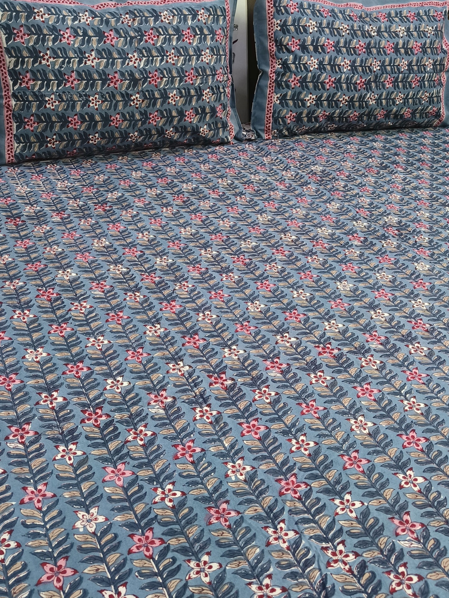 Handblock Printed Premium Bedsheets