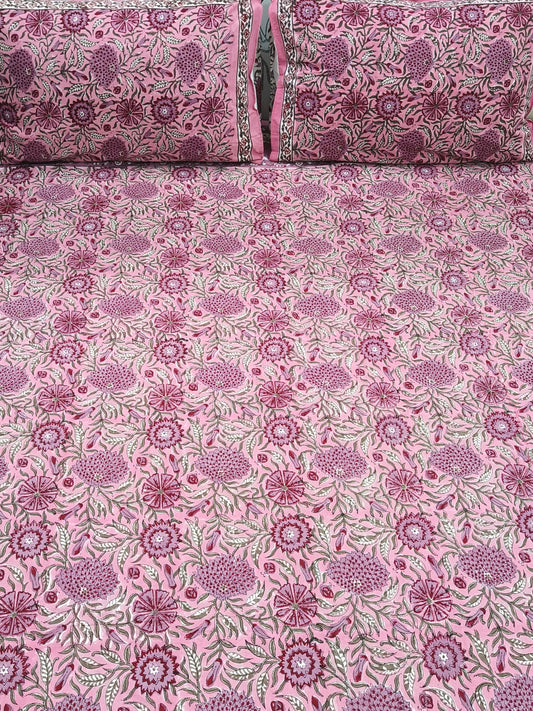 Handblock Printed Premium Bedsheets
