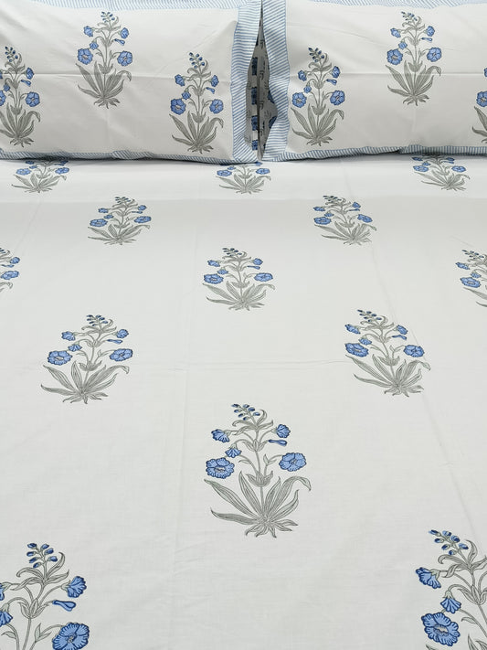 FRESH ARRIVAL Handblock Printed Premium Bedsheets