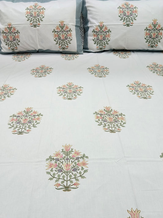FRESH ARRIVAL Handblock Printed Premium Bedsheets