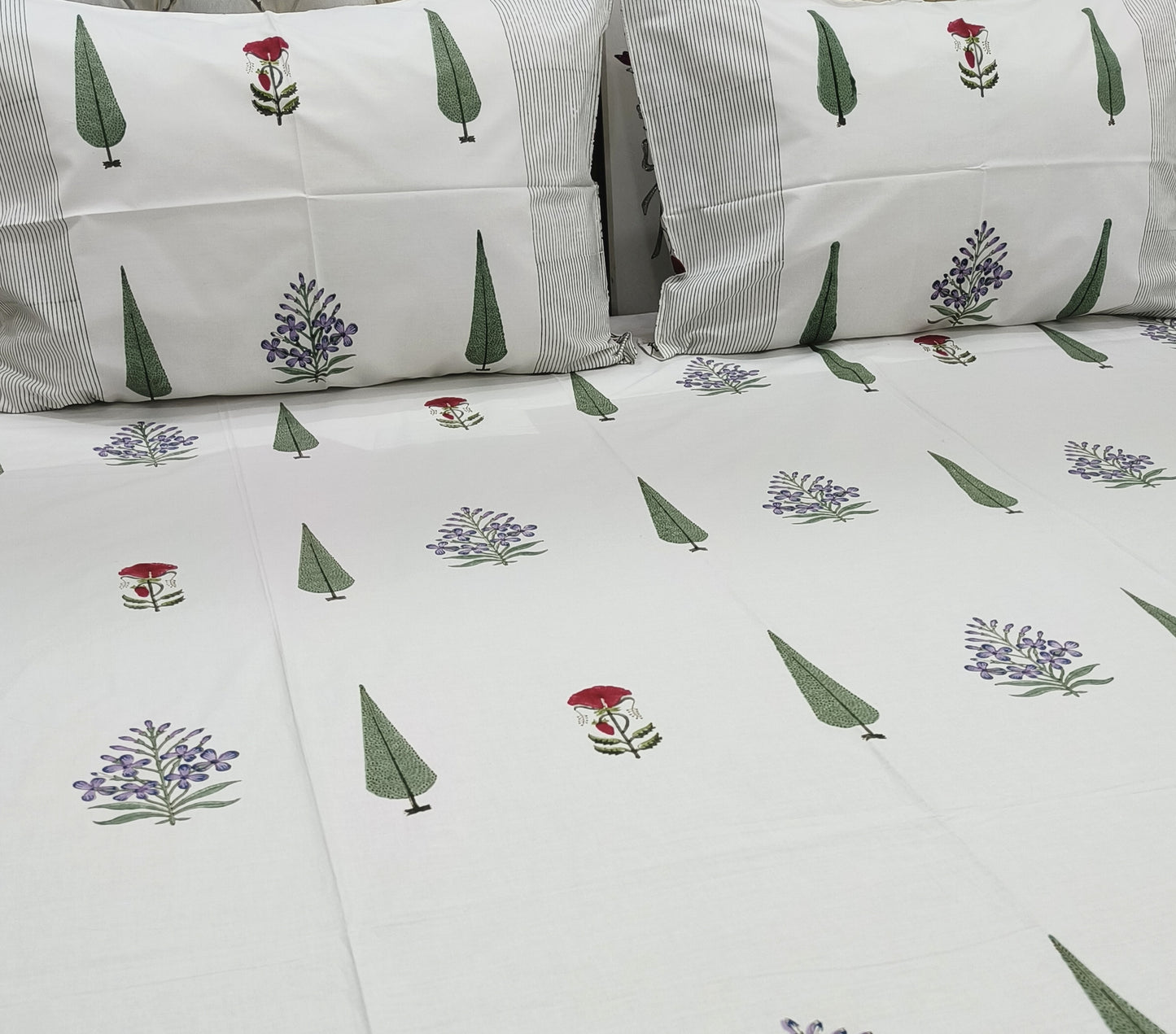 Handblock Printed Premium Bedsheets