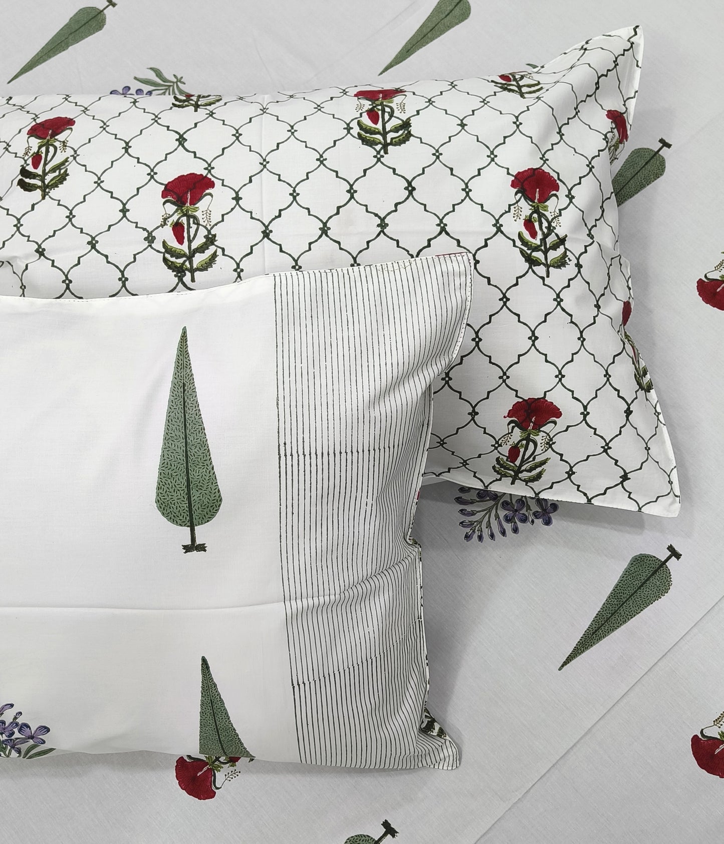 Handblock Printed Premium Bedsheets