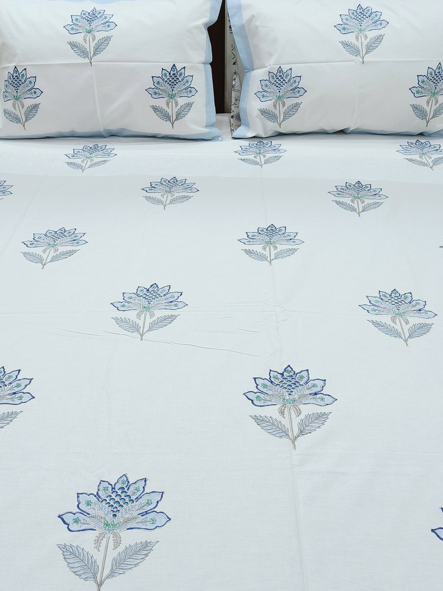 Handblock Printed Premium Bedsheets